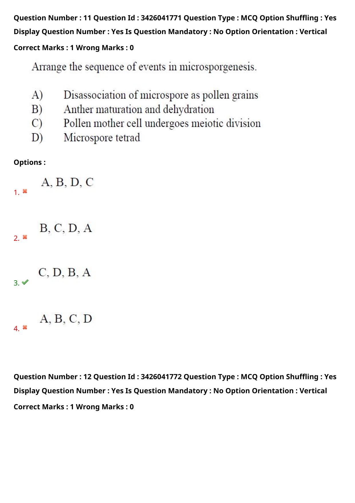 TS EAMCET 2021 Agriculture and Medical Question Paper with Key (9 August 2021 Afternoon (English )) - Page 11