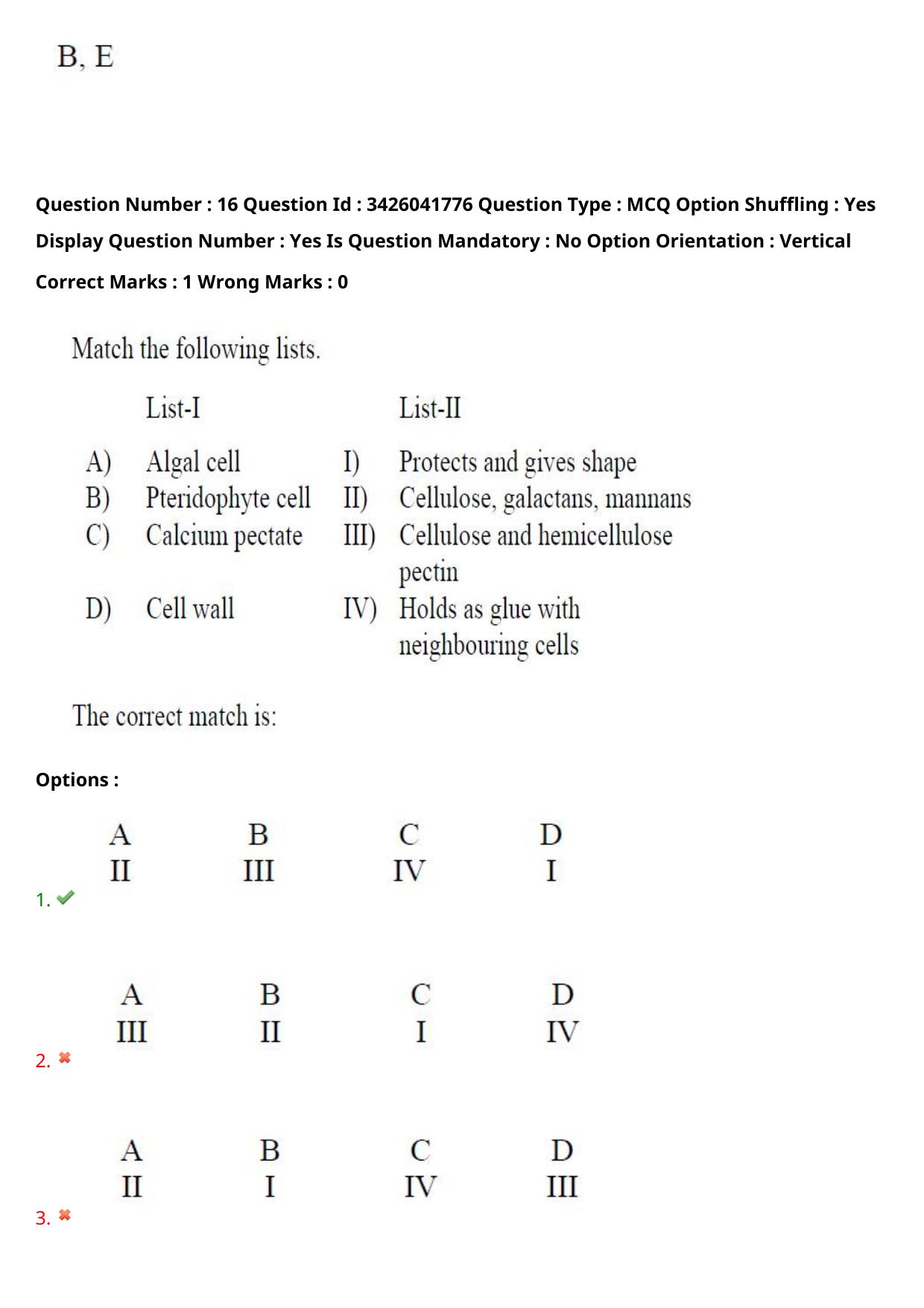 TS EAMCET 2021 Agriculture and Medical Question Paper with Key (9 August 2021 Afternoon (English )) - Page 15