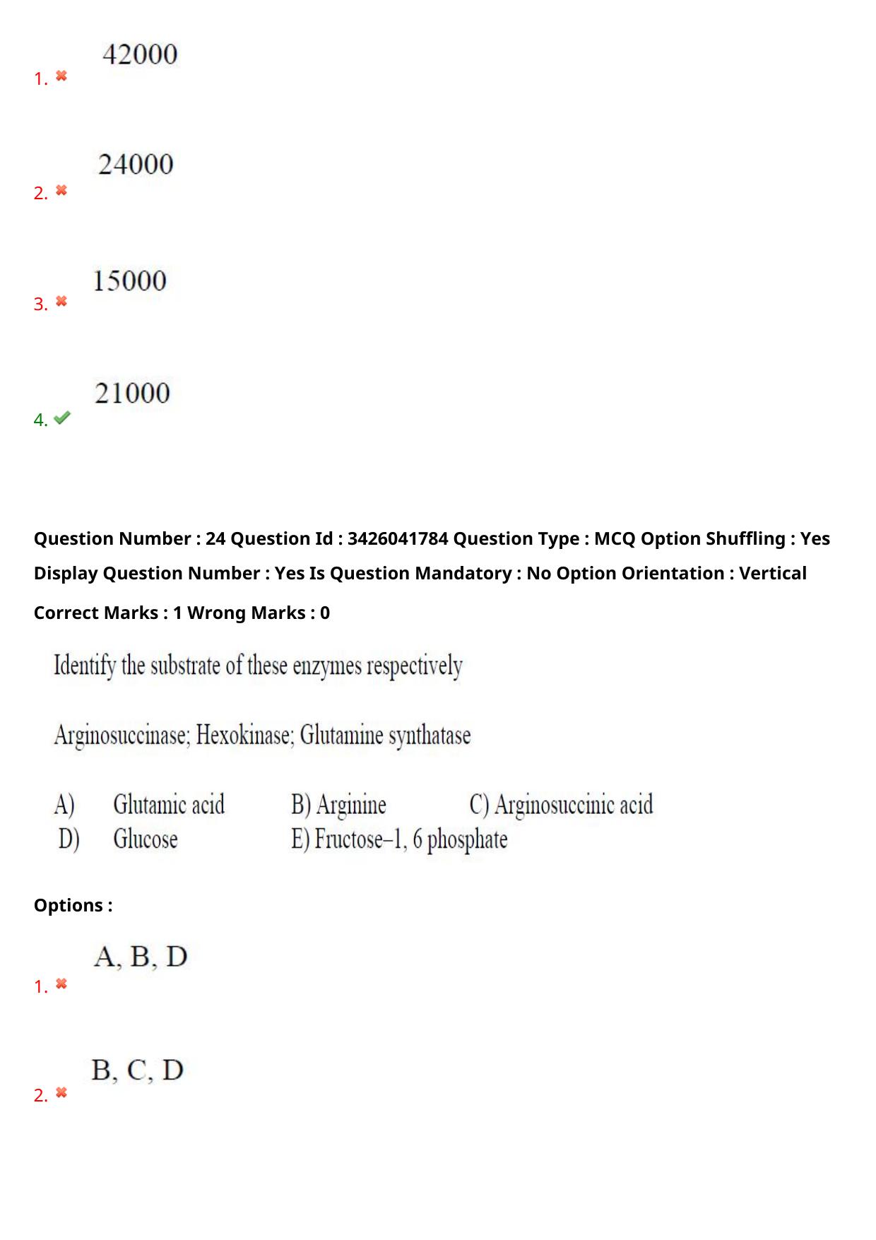 TS EAMCET 2021 Agriculture and Medical Question Paper with Key (9 August 2021 Afternoon (English )) - Page 22