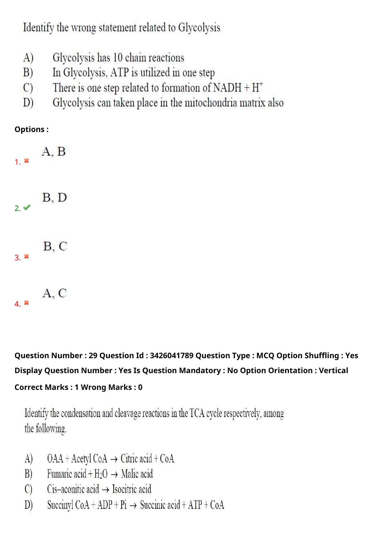 TS EAMCET 2021 Agriculture and Medical Question Paper with Key (9 August 2021 Afternoon (English )) - Page 26