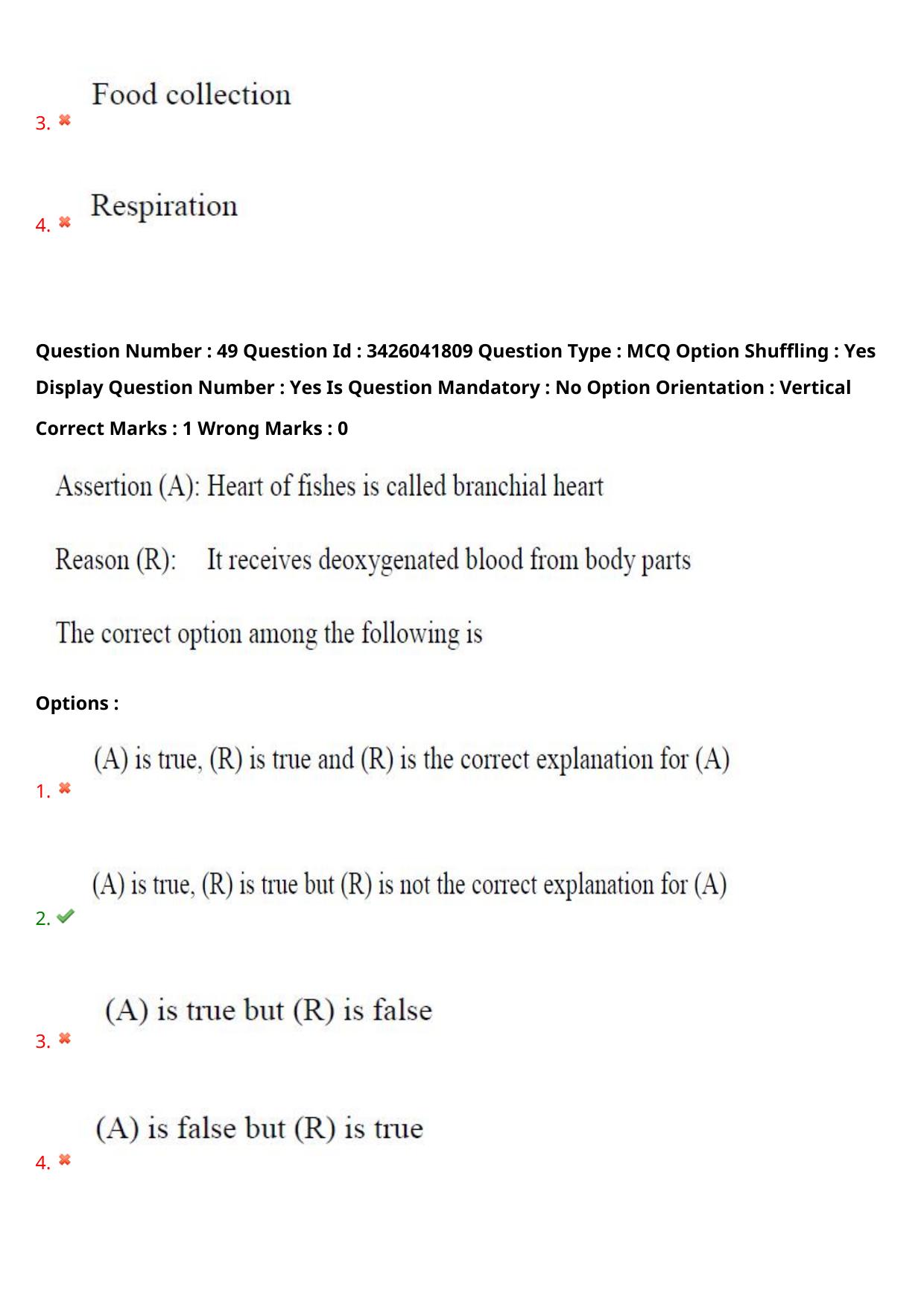 TS EAMCET 2021 Agriculture and Medical Question Paper with Key (9 August 2021 Afternoon (English )) - Page 43