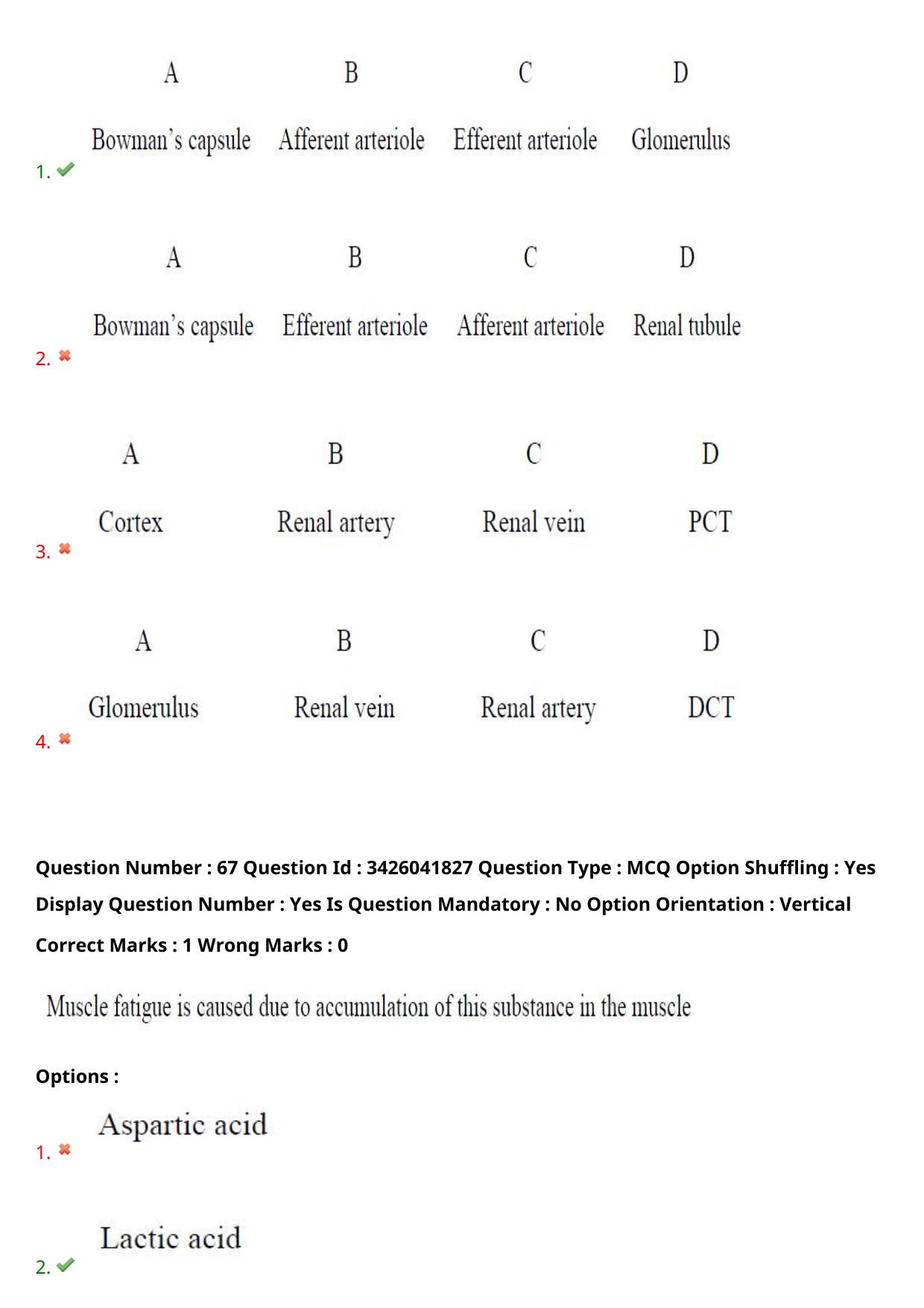 TS EAMCET 2021 Agriculture and Medical Question Paper with Key (9 August 2021 Afternoon (English )) - Page 59