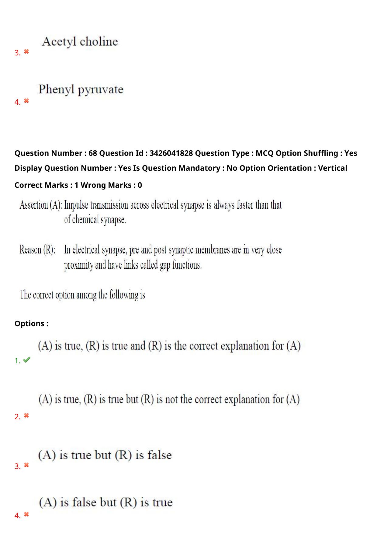 TS EAMCET 2021 Agriculture and Medical Question Paper with Key (9 August 2021 Afternoon (English )) - Page 60