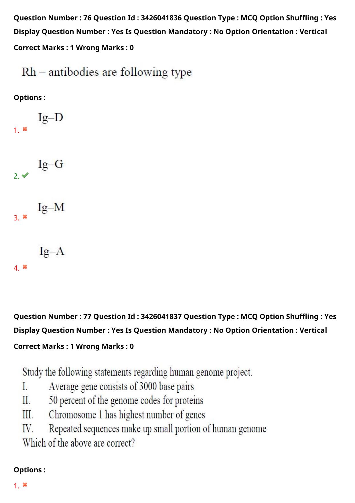 TS EAMCET 2021 Agriculture and Medical Question Paper with Key (9 August 2021 Afternoon (English )) - Page 66