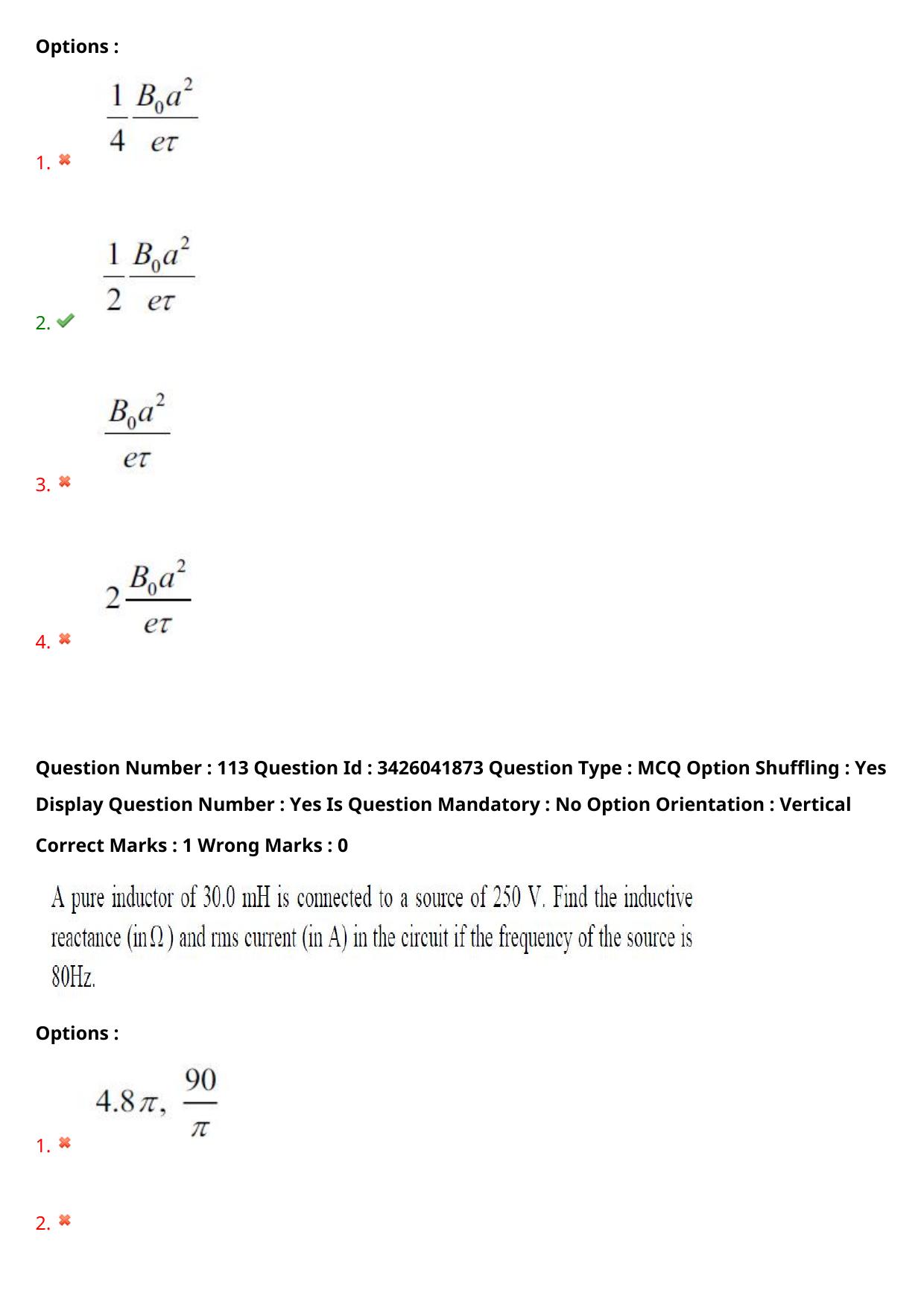 TS EAMCET 2021 Agriculture and Medical Question Paper with Key (9 August 2021 Afternoon (English )) - Page 95