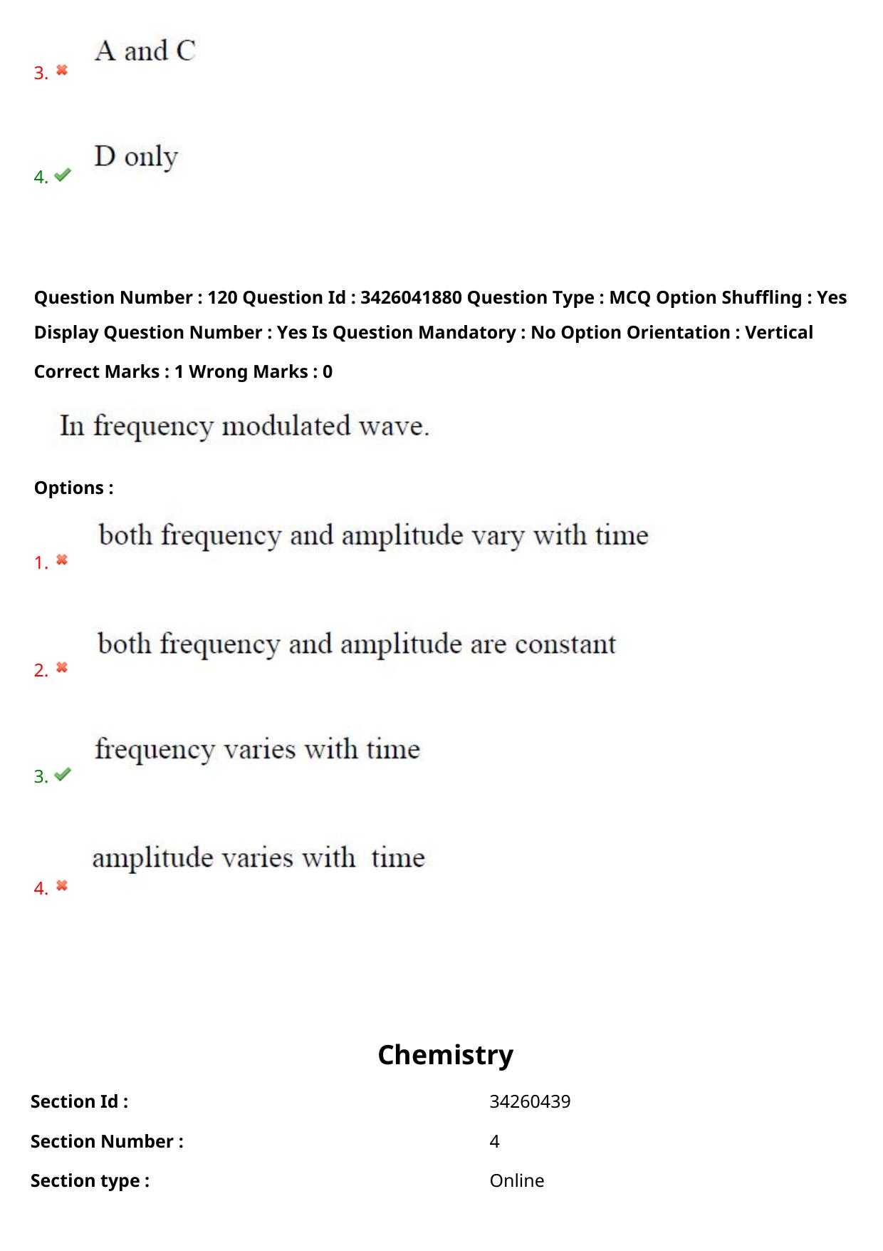 TS EAMCET 2021 Agriculture and Medical Question Paper with Key (9 August 2021 Afternoon (English )) - Page 101