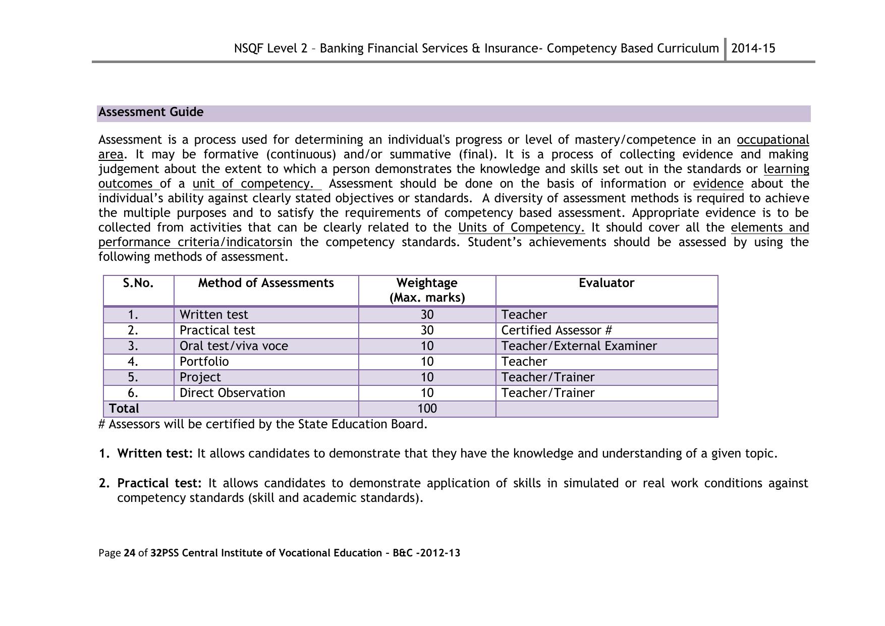 Maharashtra SSC Banking and Financial Operations Syllabus - Page 27