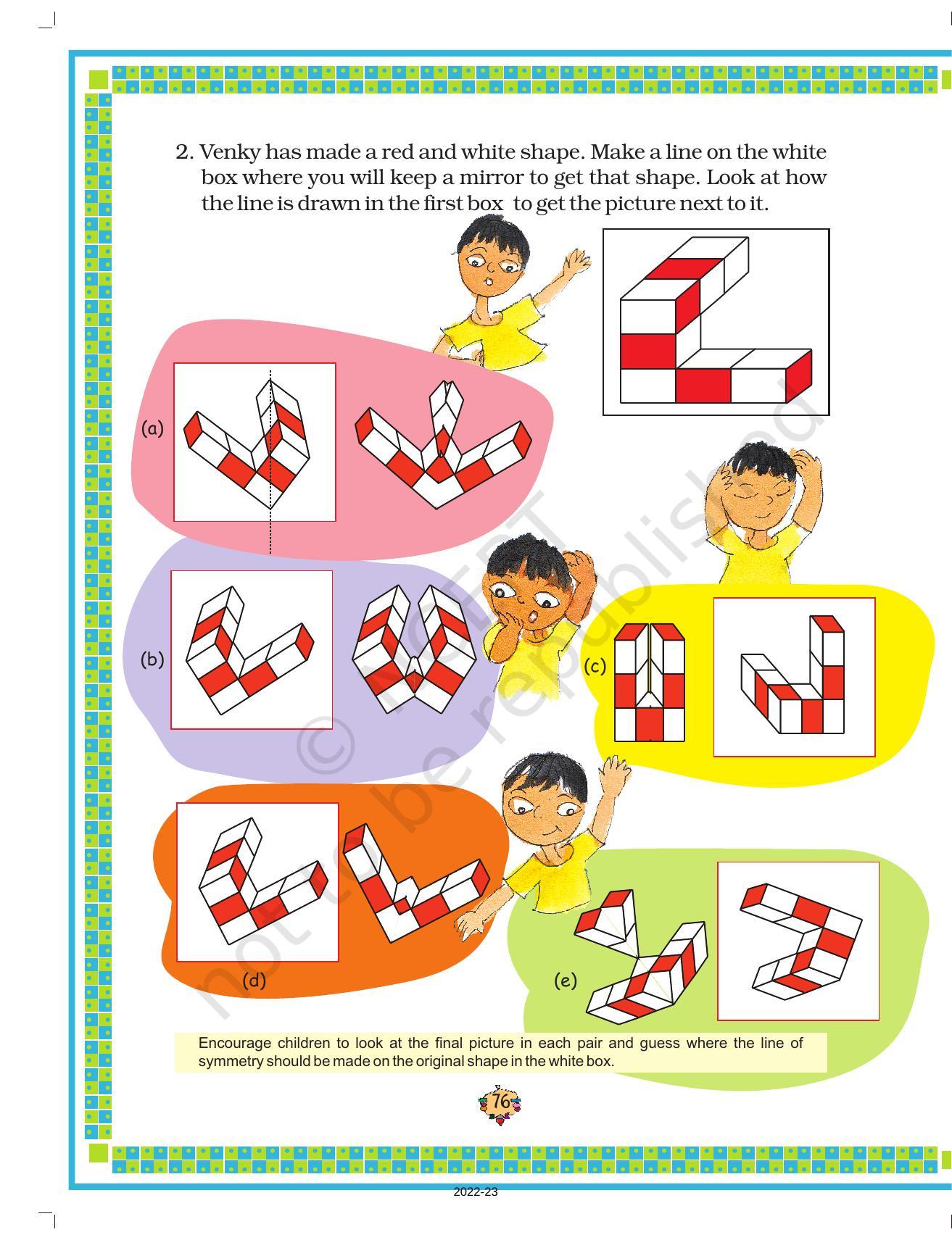 NCERT Book for Class 5 Maths Chapter 5  Does it Look the Same? - Page 6