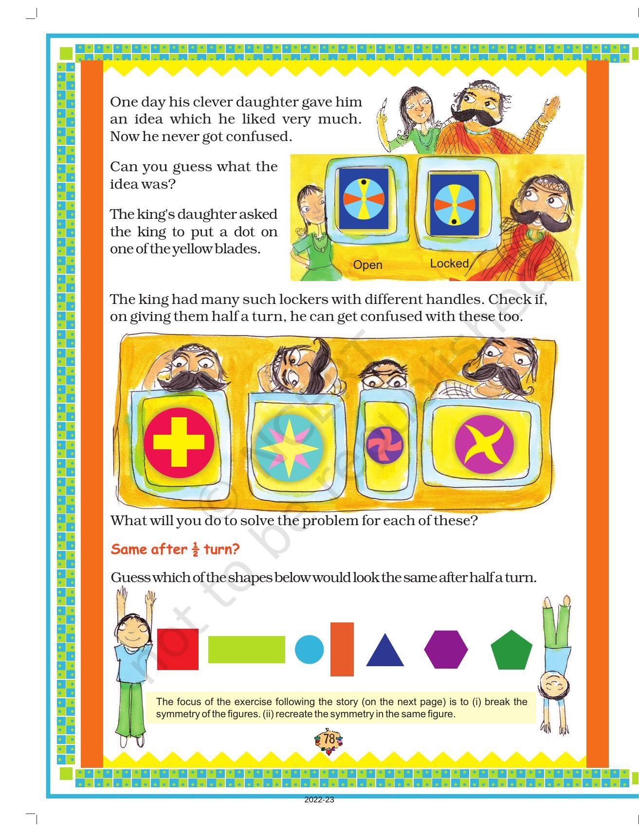 NCERT Book for Class 5 Maths Chapter 5  Does it Look the Same? - Page 8