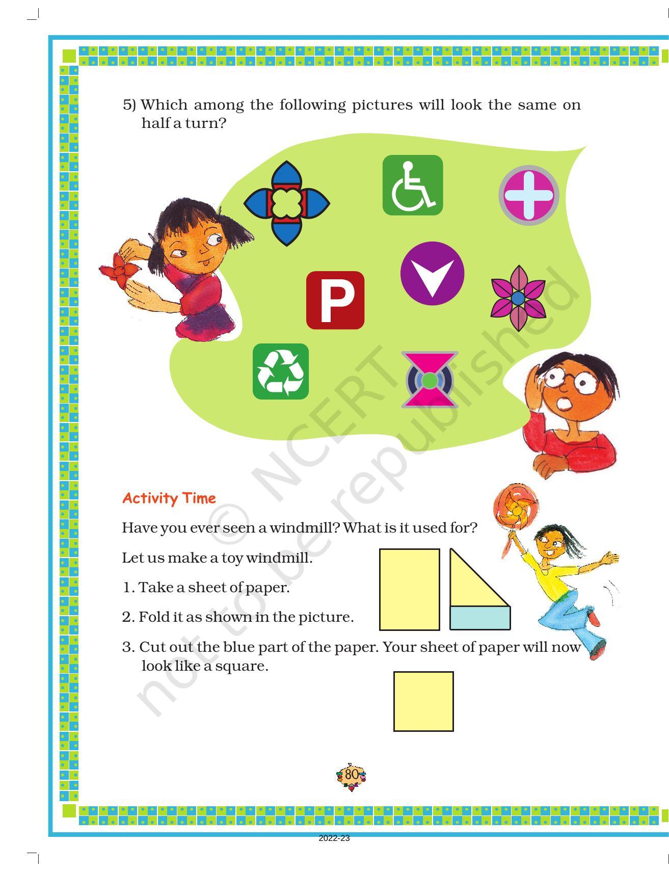 NCERT Book for Class 5 Maths Chapter 5  Does it Look the Same? - Page 10