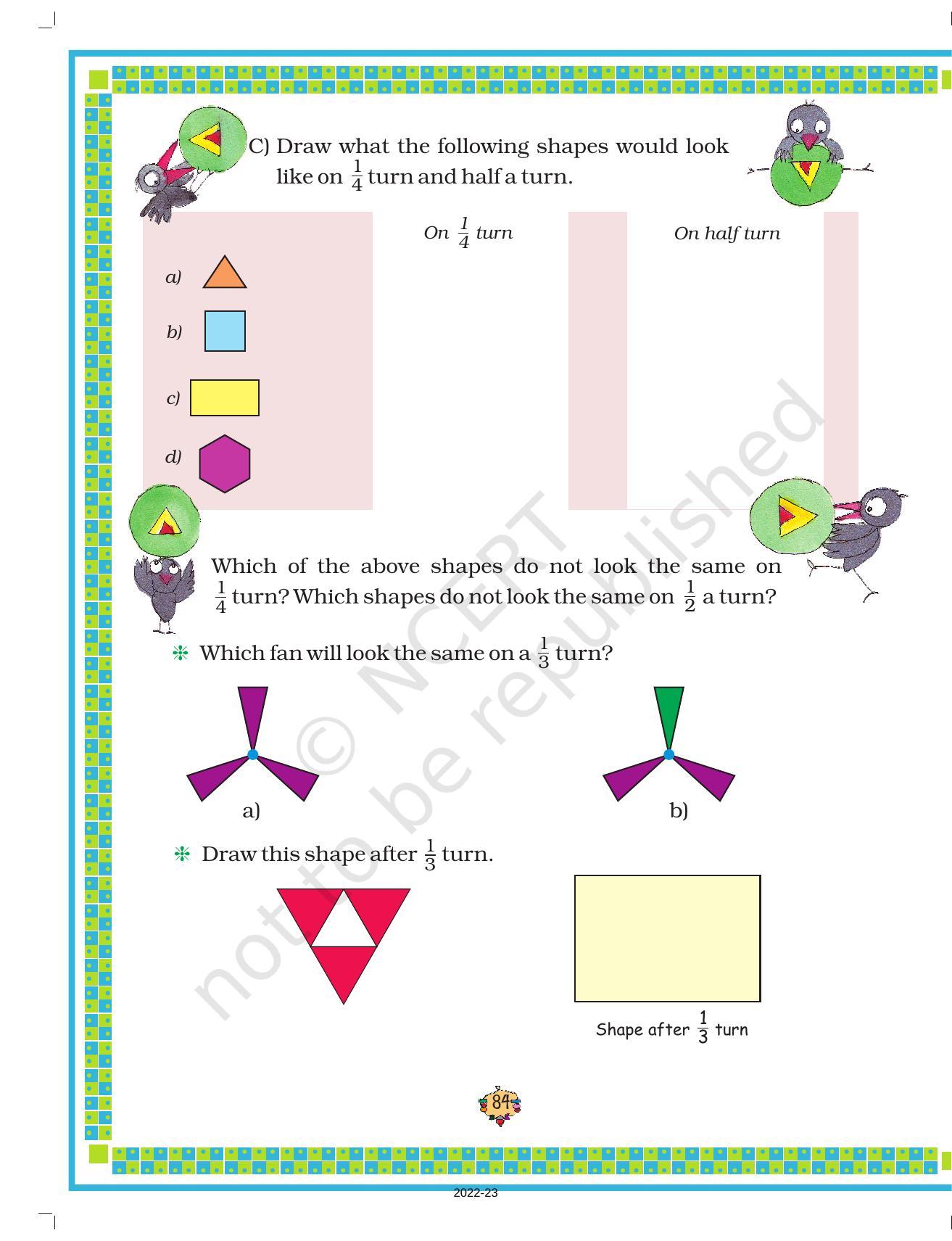 NCERT Book for Class 5 Maths Chapter 5  Does it Look the Same? - Page 14