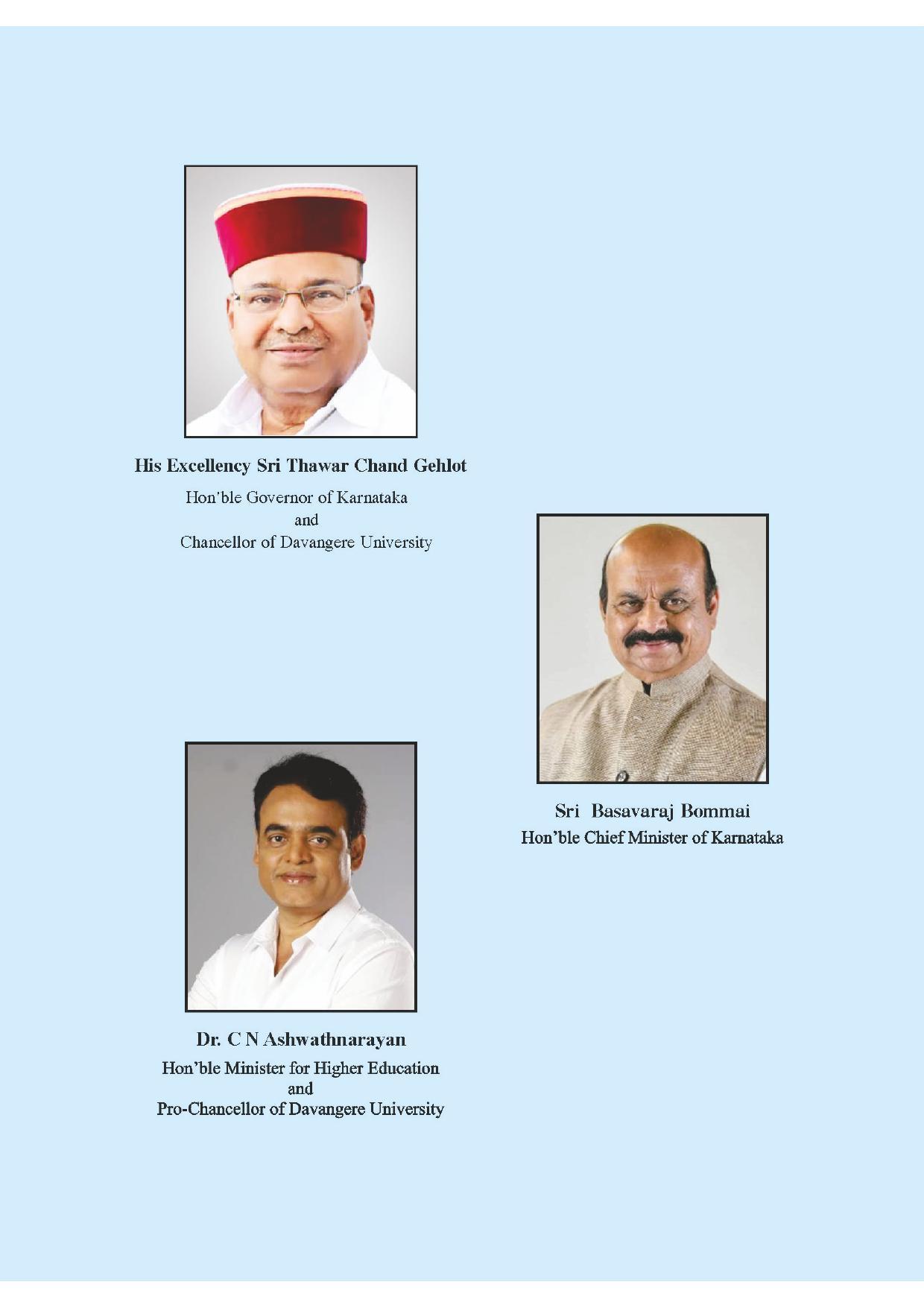 Davangere University, Davangere Admission Brochure 2021-22 - Page 2