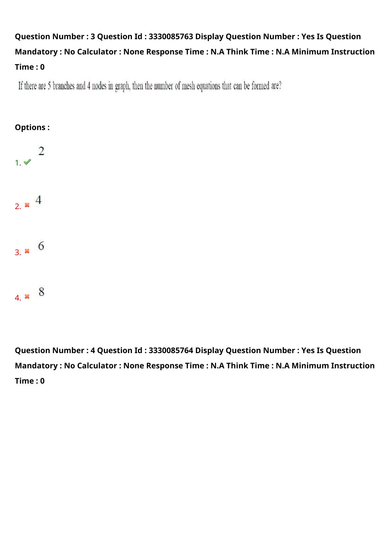 AP PGECET 2024 Electronics And Communication Engineering Question Paper with Preliminary Key - Page 5