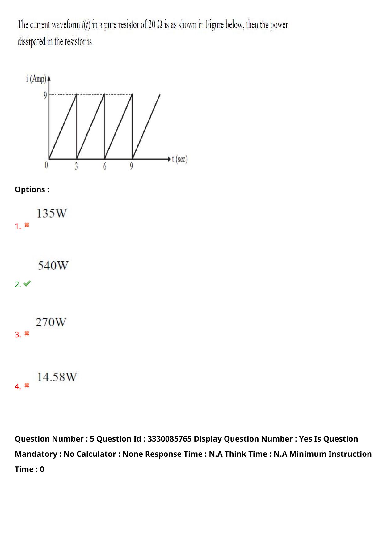AP PGECET 2024 Electronics And Communication Engineering Question Paper with Preliminary Key - Page 6