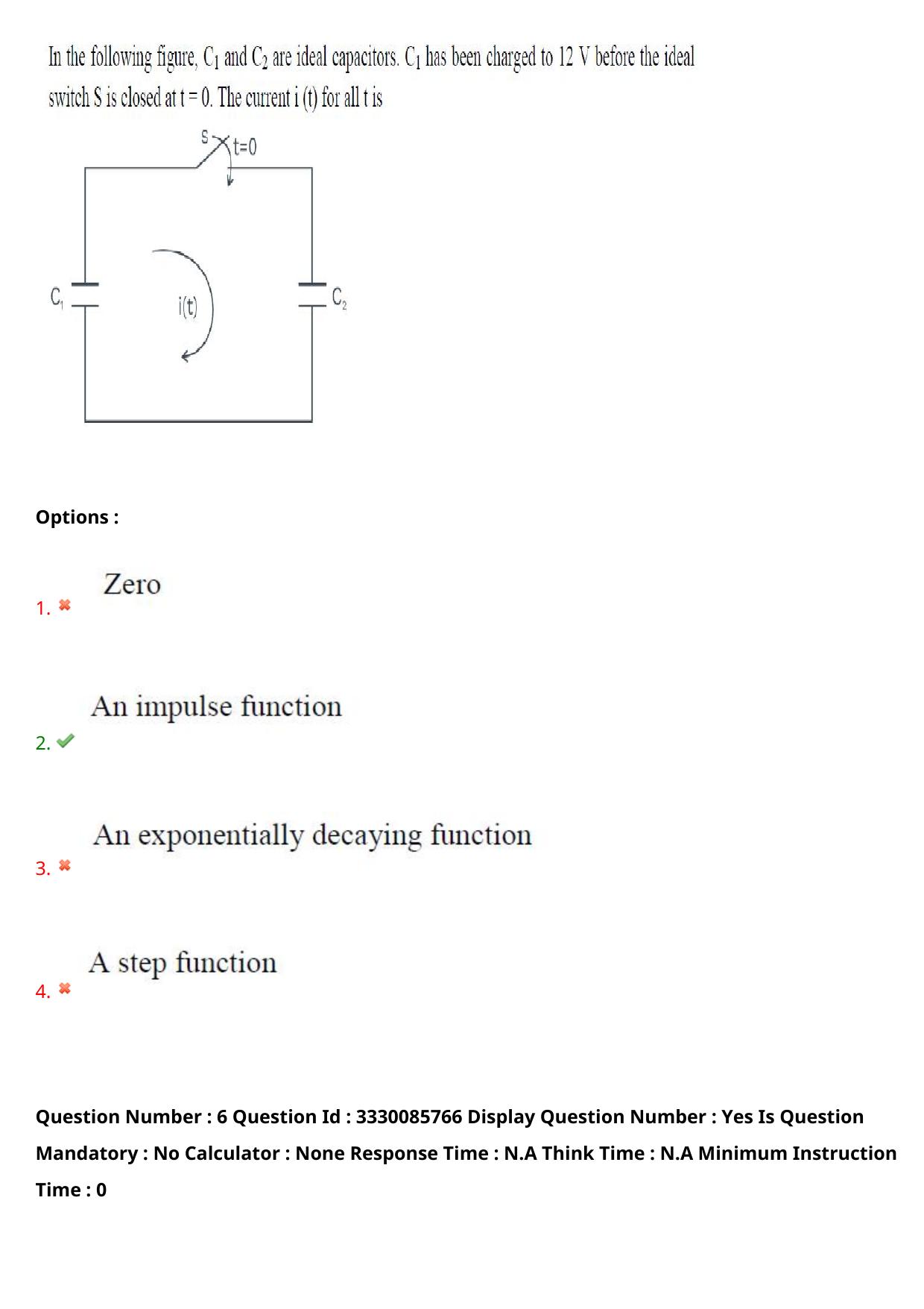 AP PGECET 2024 Electronics And Communication Engineering Question Paper with Preliminary Key - Page 7
