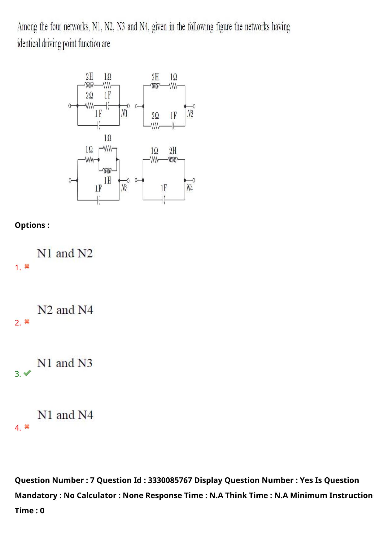 AP PGECET 2024 Electronics And Communication Engineering Question Paper with Preliminary Key - Page 8