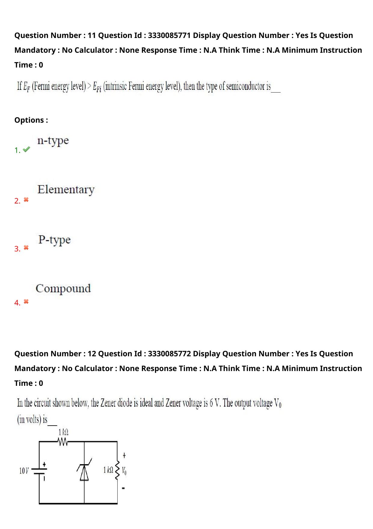AP PGECET 2024 Electronics And Communication Engineering Question Paper with Preliminary Key - Page 12