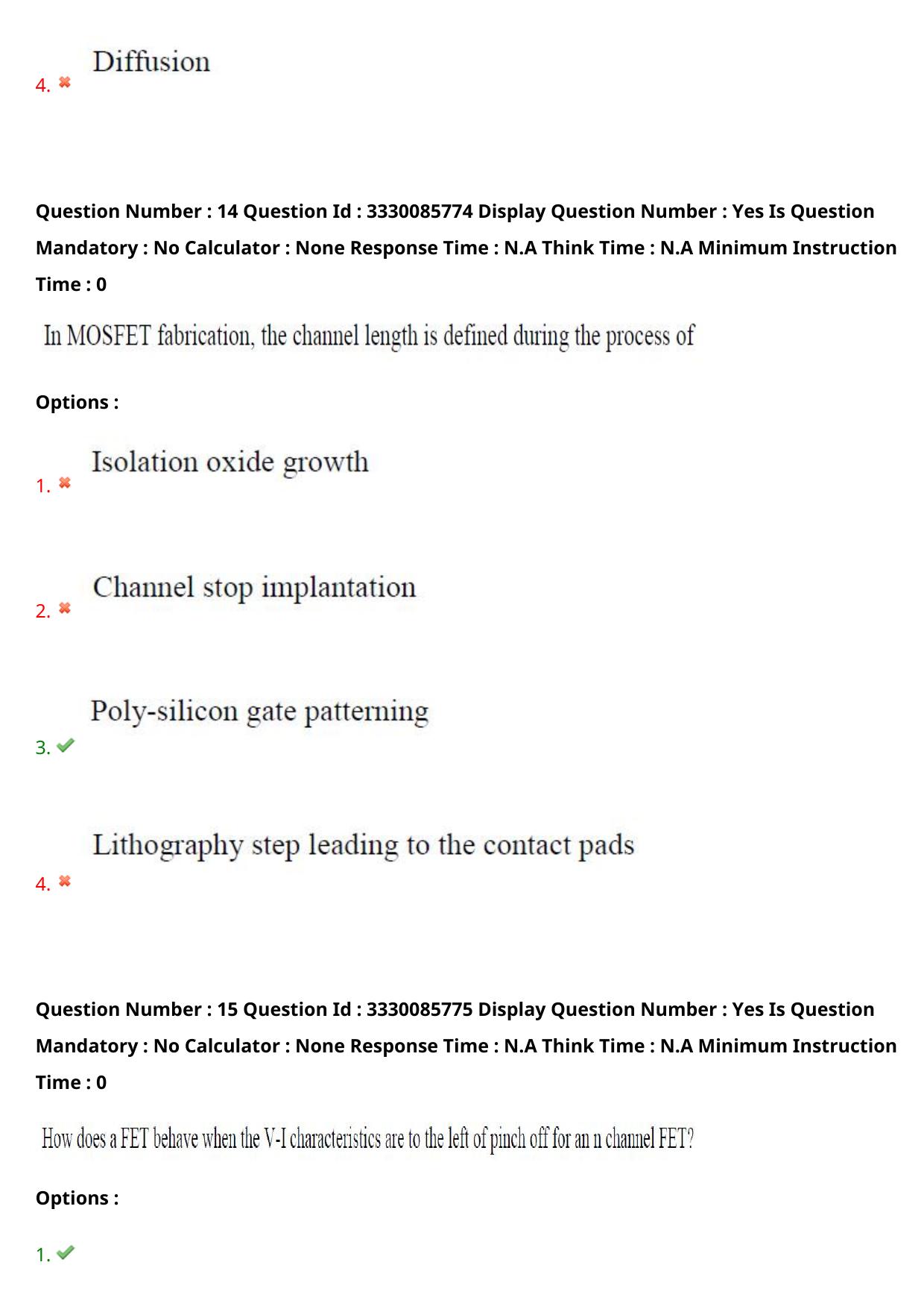 AP PGECET 2024 Electronics And Communication Engineering Question Paper with Preliminary Key - Page 14