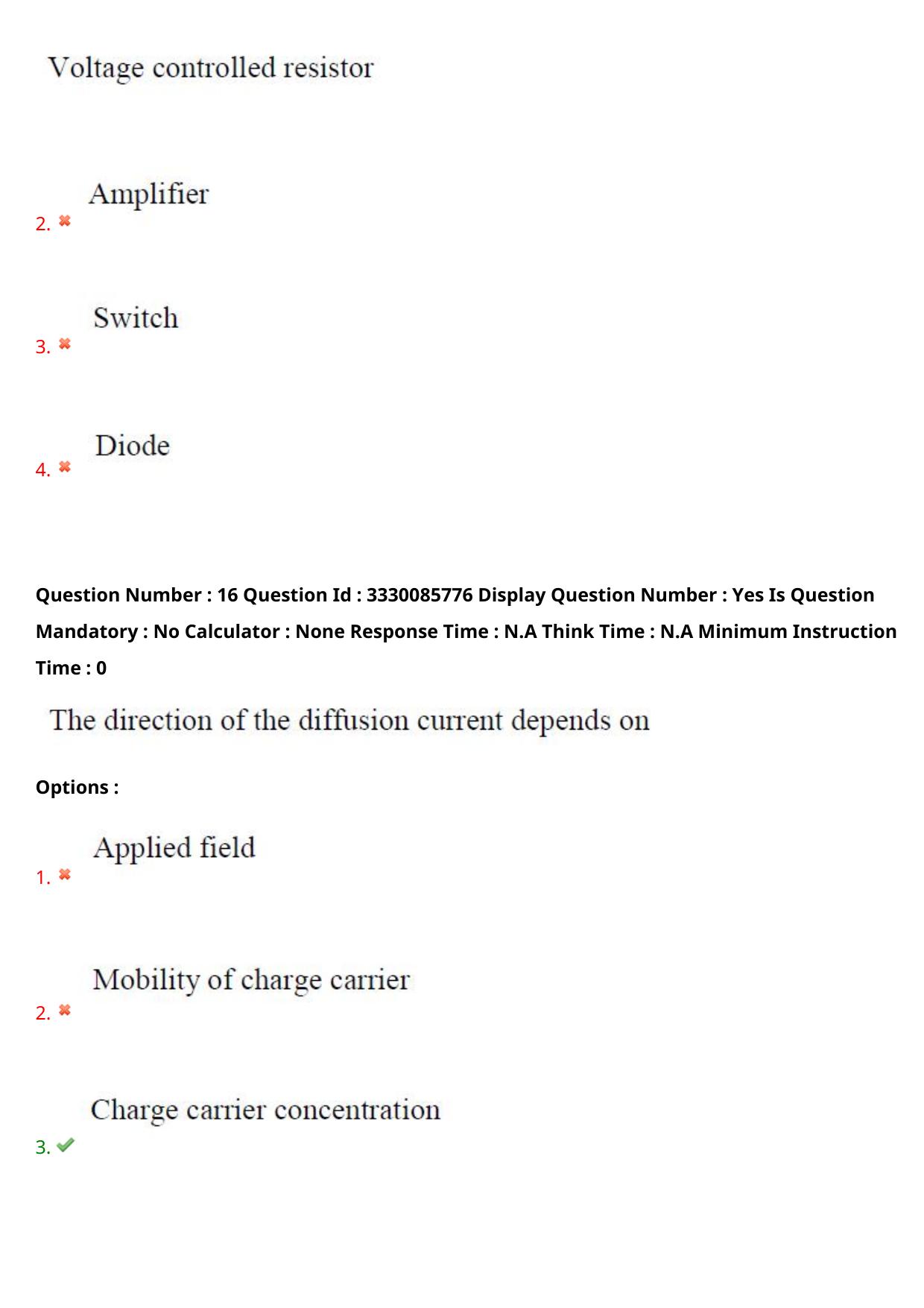 AP PGECET 2024 Electronics And Communication Engineering Question Paper with Preliminary Key - Page 15