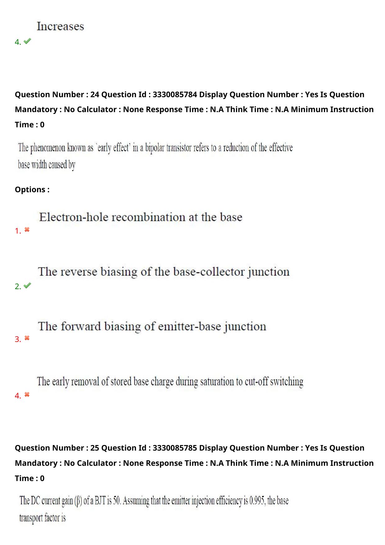 AP PGECET 2024 Electronics And Communication Engineering Question Paper with Preliminary Key - Page 21
