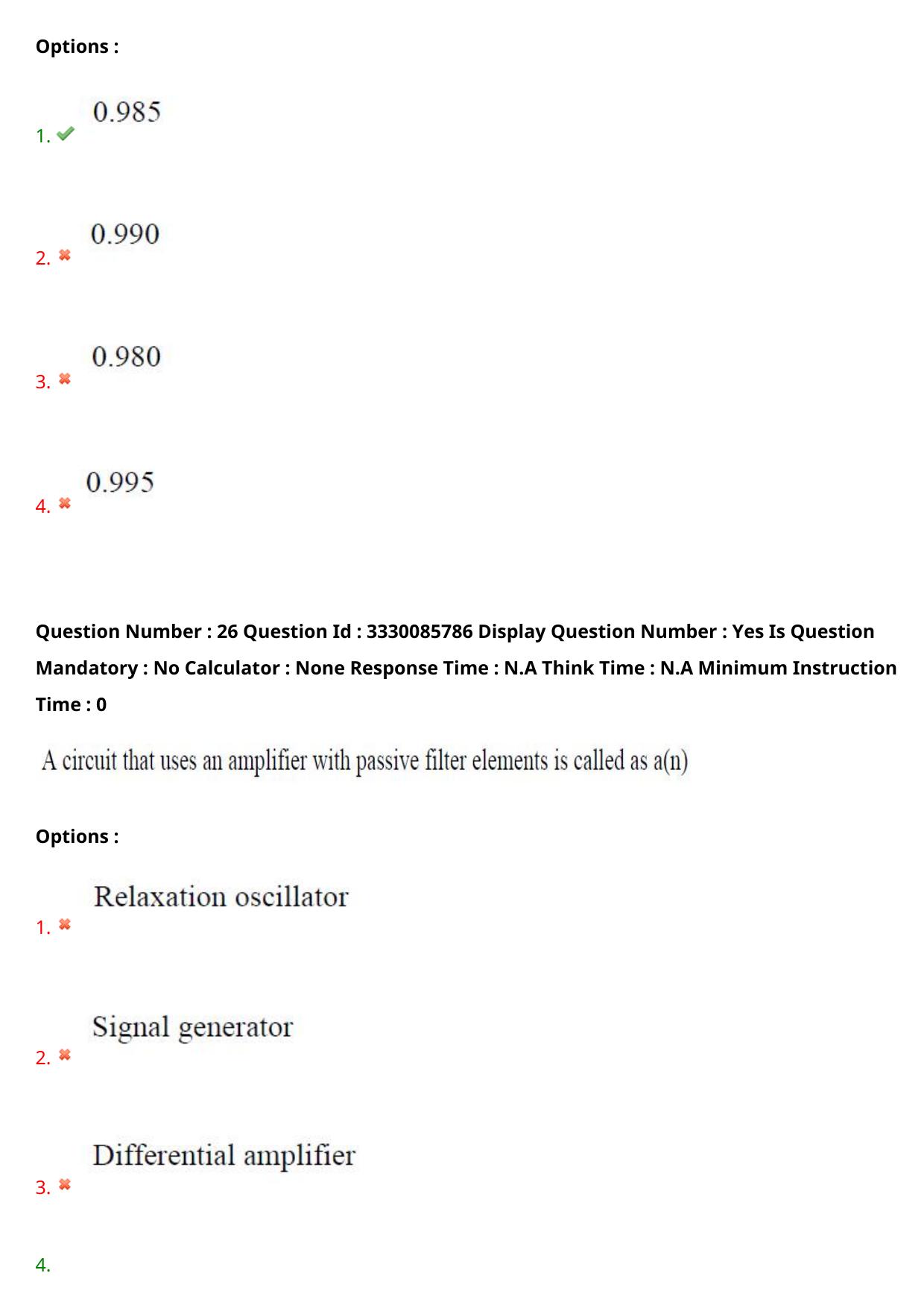 AP PGECET 2024 Electronics And Communication Engineering Question Paper with Preliminary Key - Page 22
