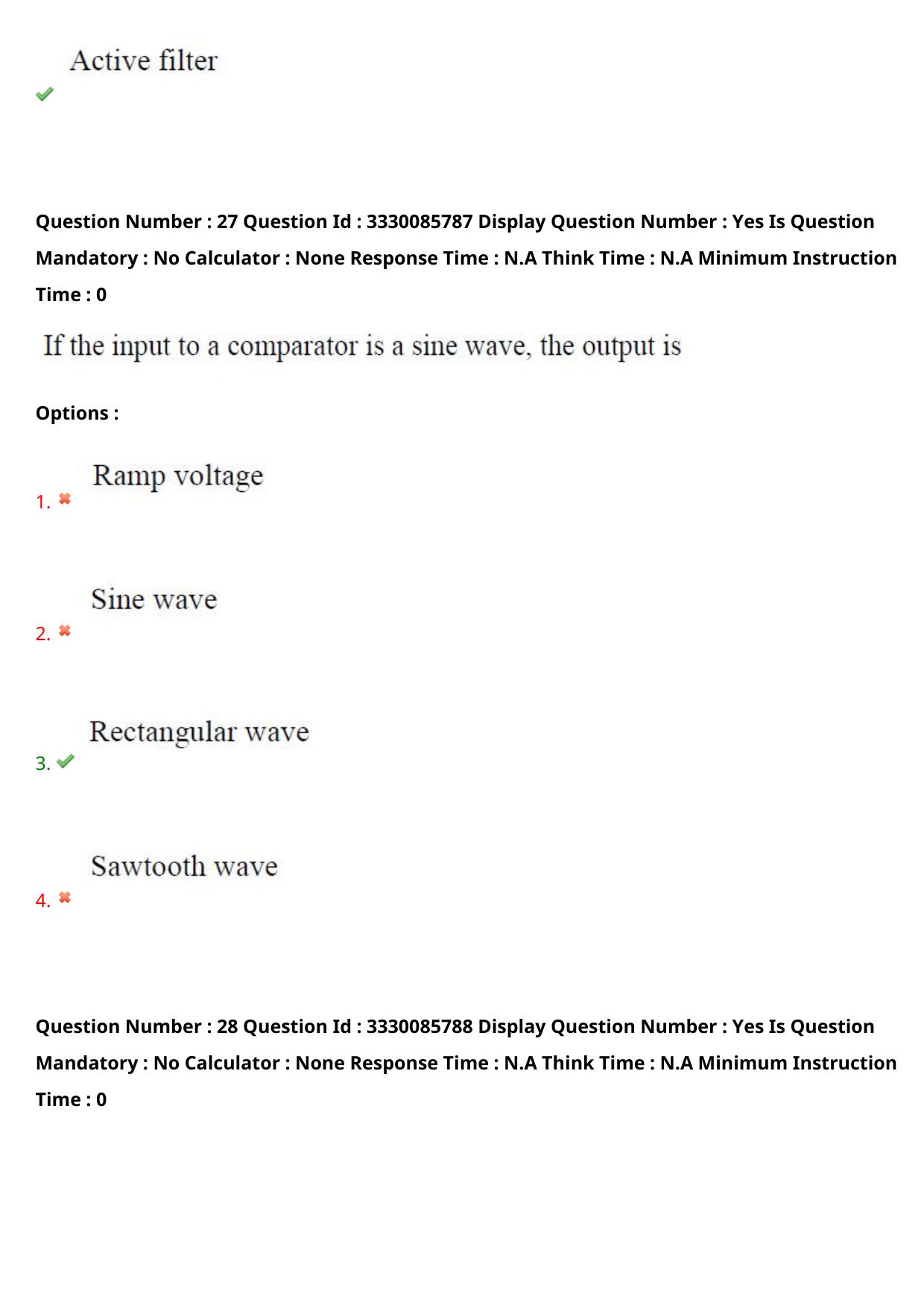 AP PGECET 2024 Electronics And Communication Engineering Question Paper with Preliminary Key - Page 23