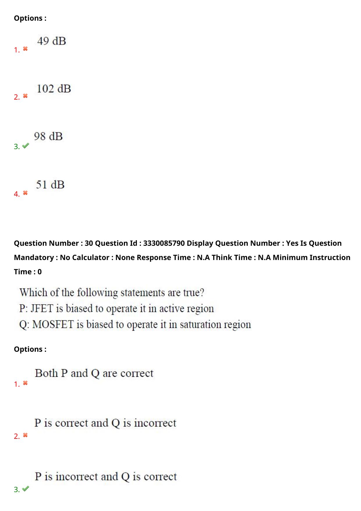 AP PGECET 2024 Electronics And Communication Engineering Question Paper with Preliminary Key - Page 25