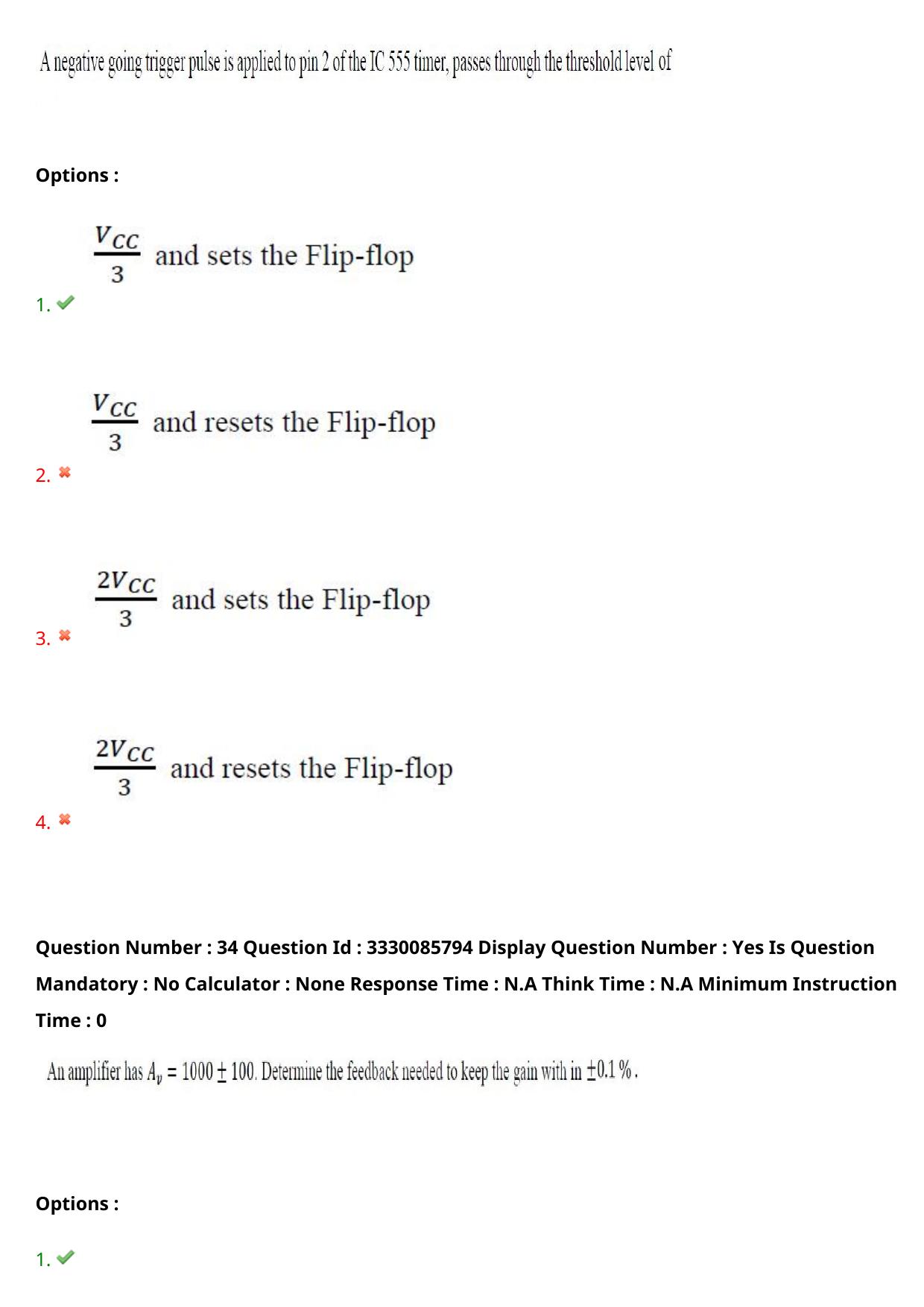AP PGECET 2024 Electronics And Communication Engineering Question Paper with Preliminary Key - Page 28