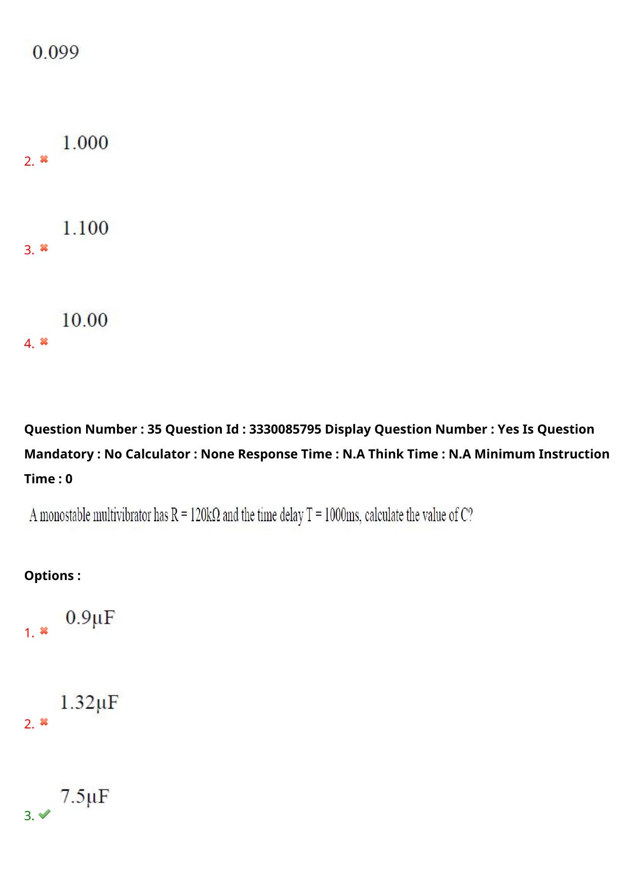 AP PGECET 2024 Electronics And Communication Engineering Question Paper with Preliminary Key - Page 29