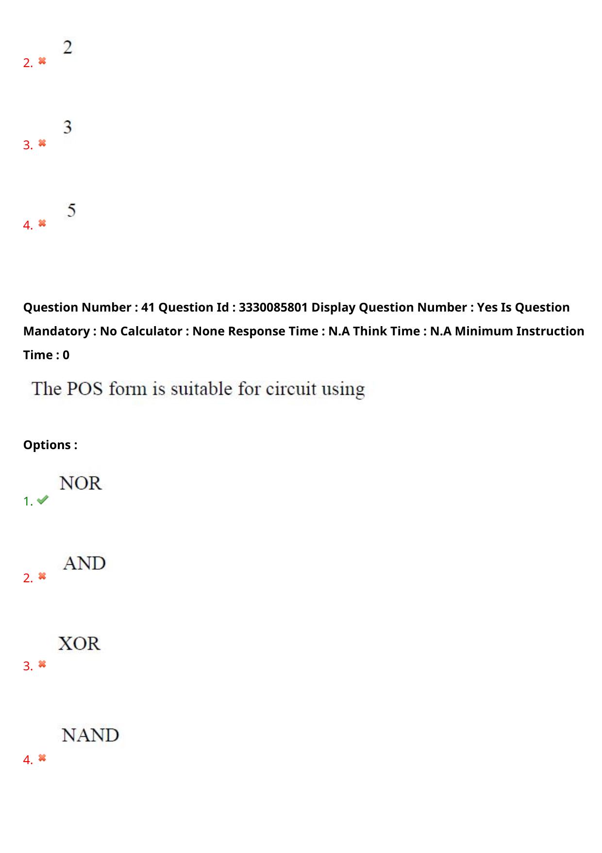 AP PGECET 2024 Electronics And Communication Engineering Question Paper with Preliminary Key - Page 33