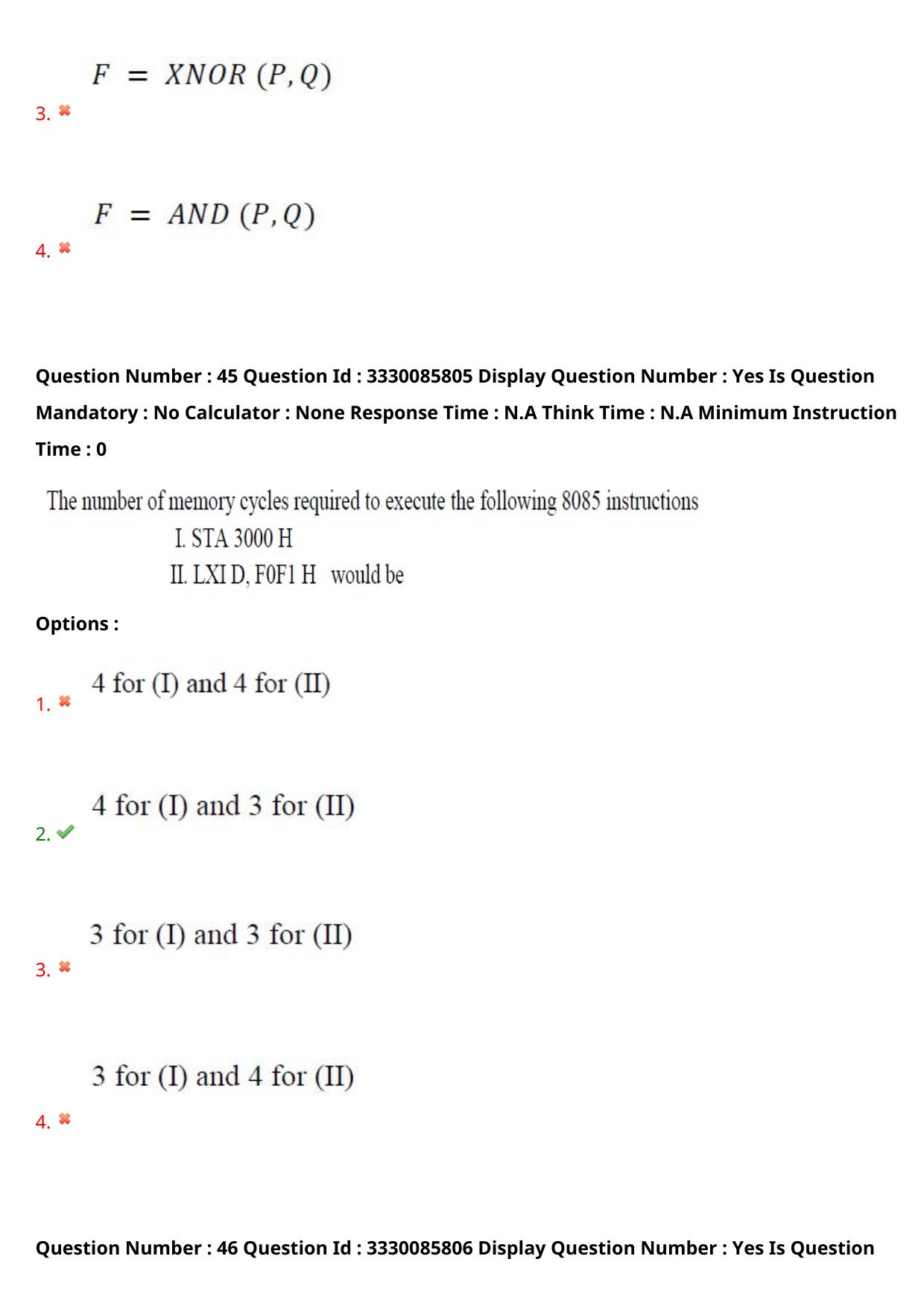 AP PGECET 2024 Electronics And Communication Engineering Question Paper with Preliminary Key - Page 36