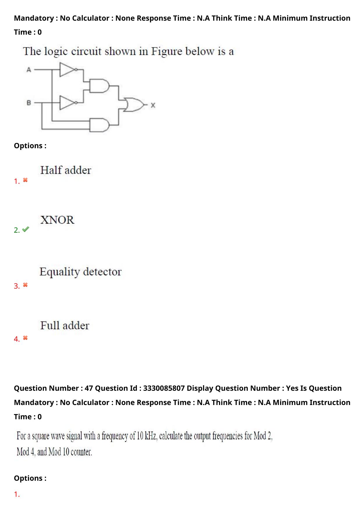 AP PGECET 2024 Electronics And Communication Engineering Question Paper with Preliminary Key - Page 37