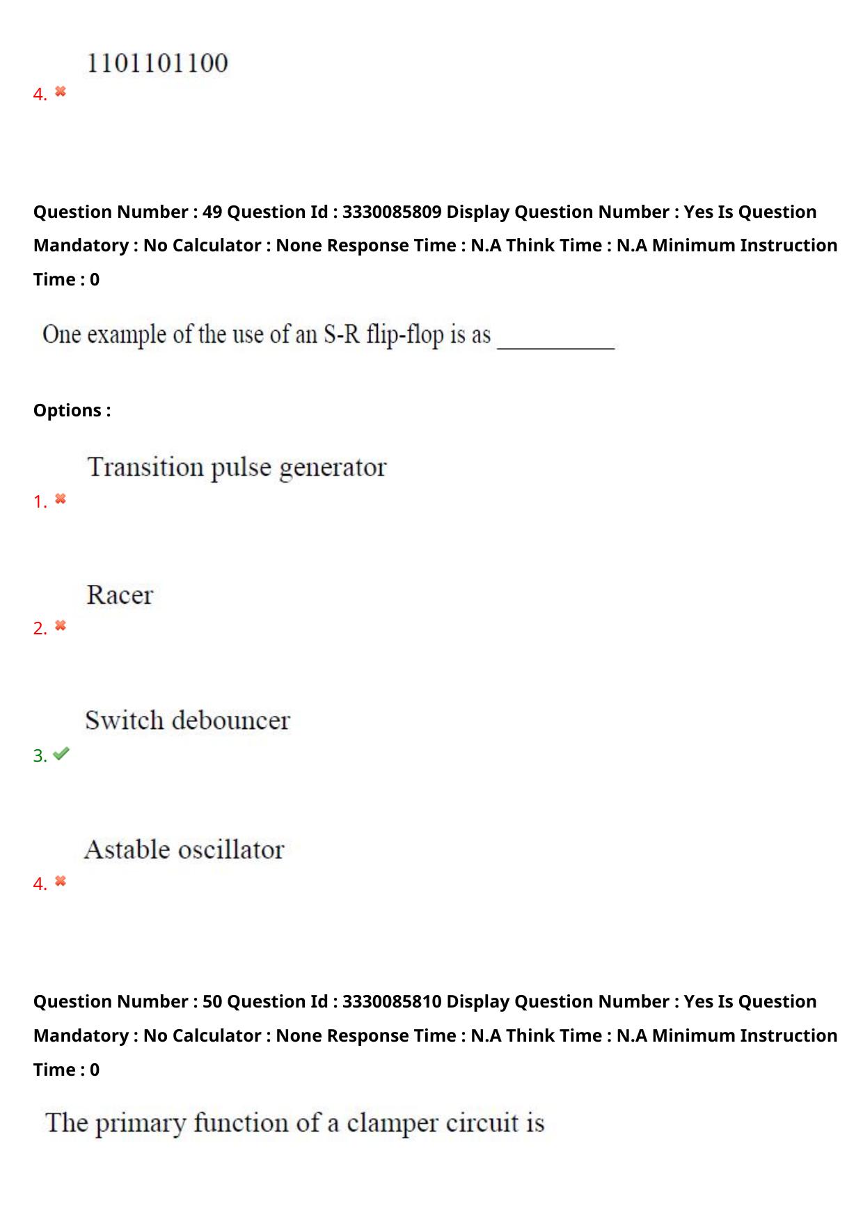 AP PGECET 2024 Electronics And Communication Engineering Question Paper with Preliminary Key - Page 39