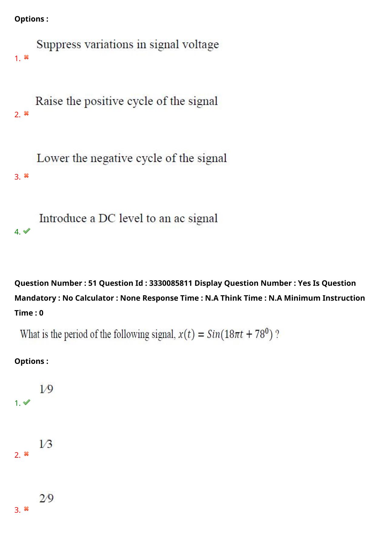 AP PGECET 2024 Electronics And Communication Engineering Question Paper with Preliminary Key - Page 40