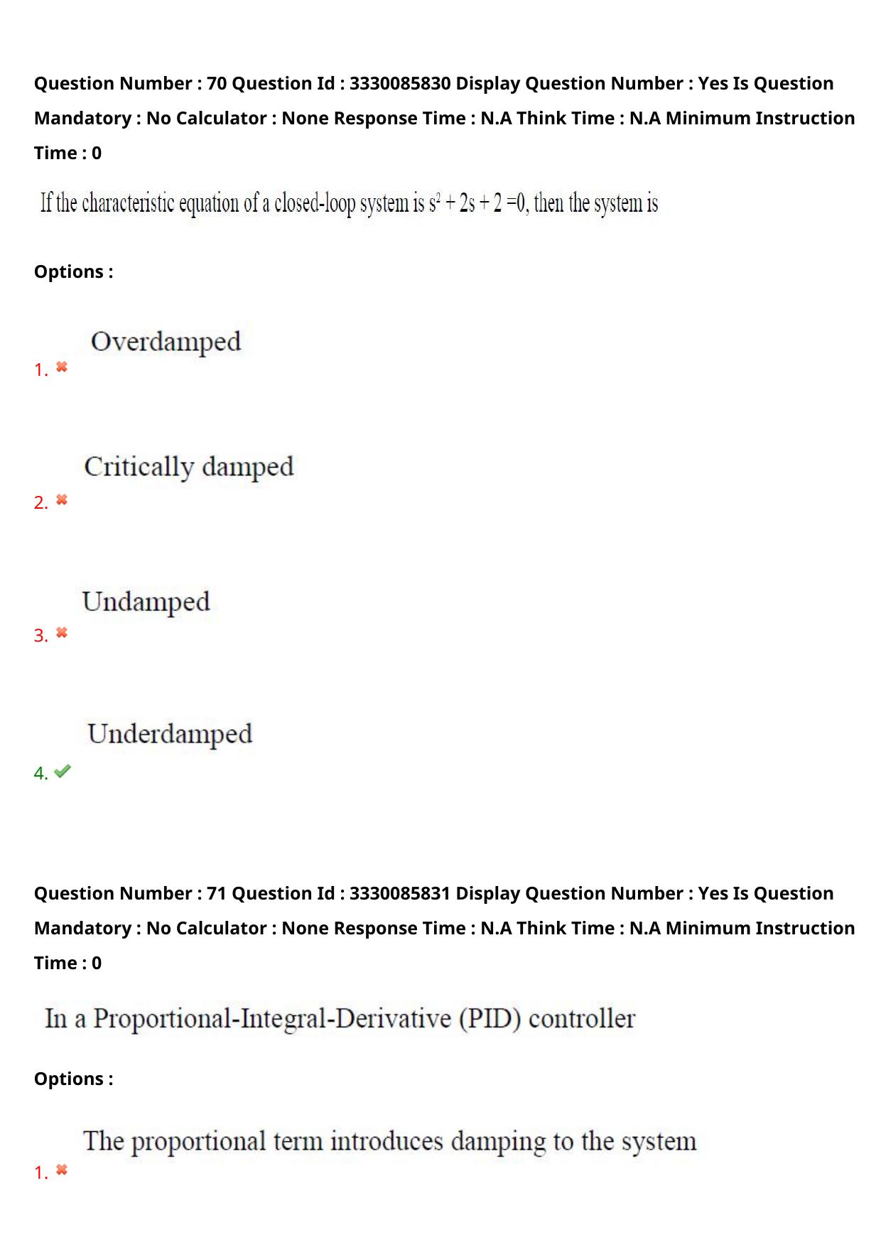 AP PGECET 2024 Electronics And Communication Engineering Question Paper with Preliminary Key - Page 54