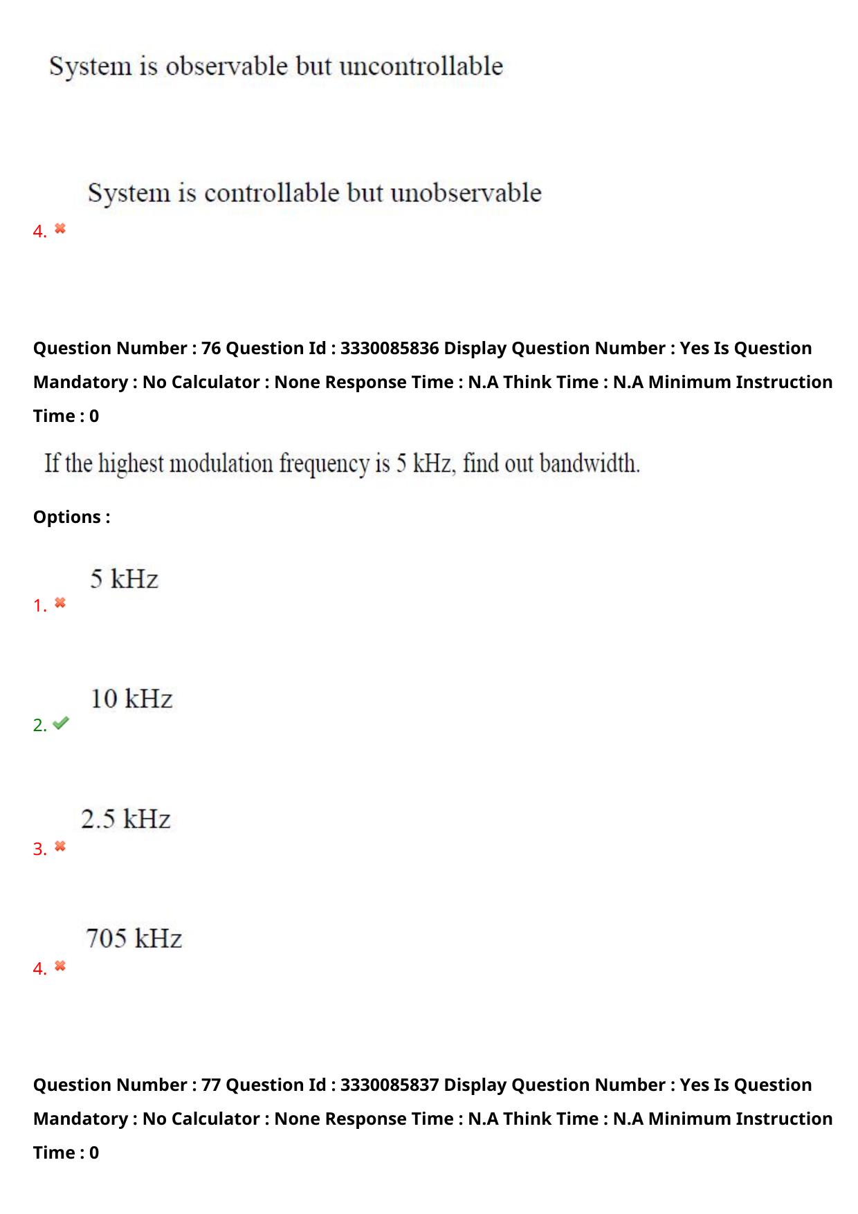 AP PGECET 2024 Electronics And Communication Engineering Question Paper with Preliminary Key - Page 58