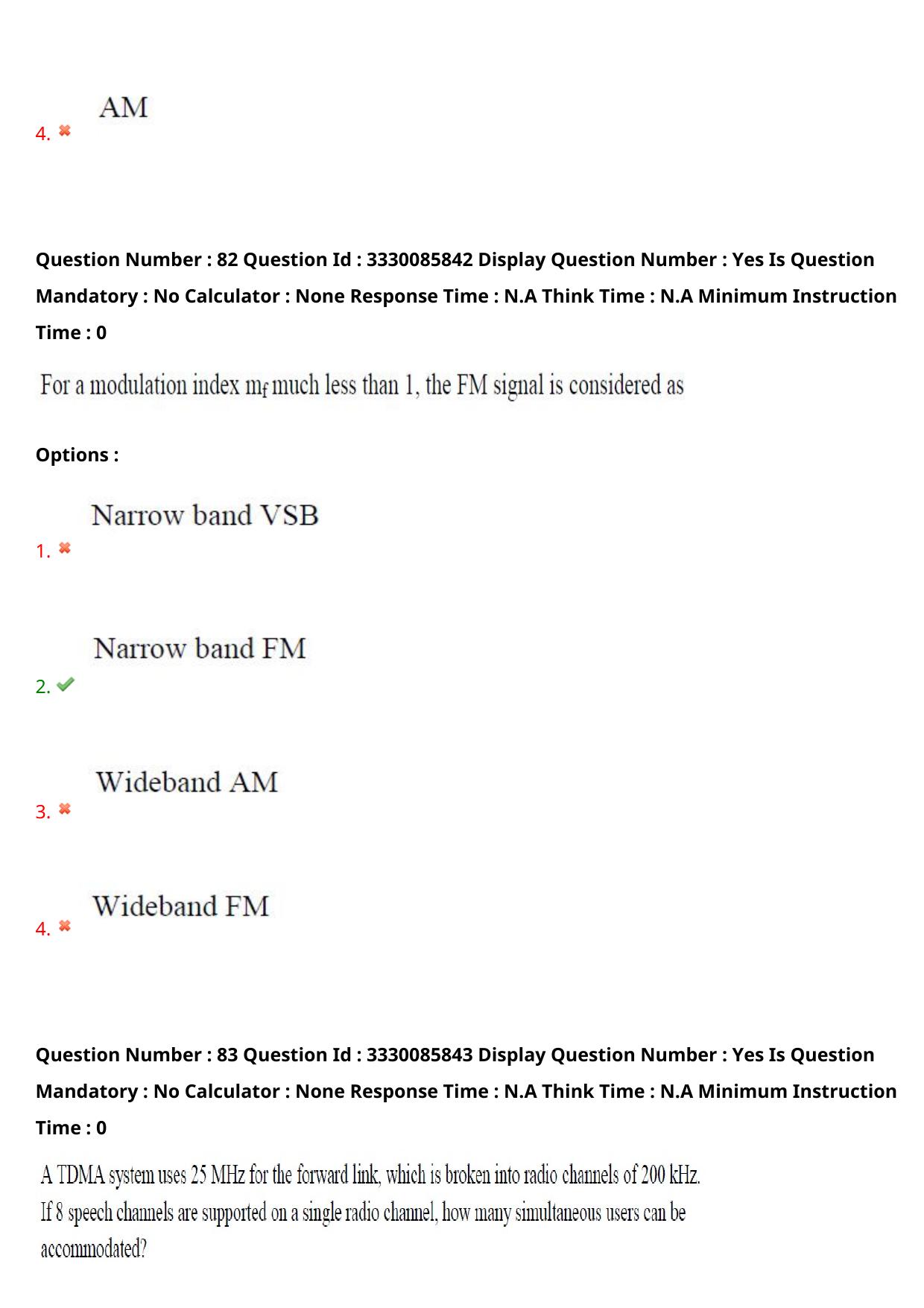 AP PGECET 2024 Electronics And Communication Engineering Question Paper with Preliminary Key - Page 62