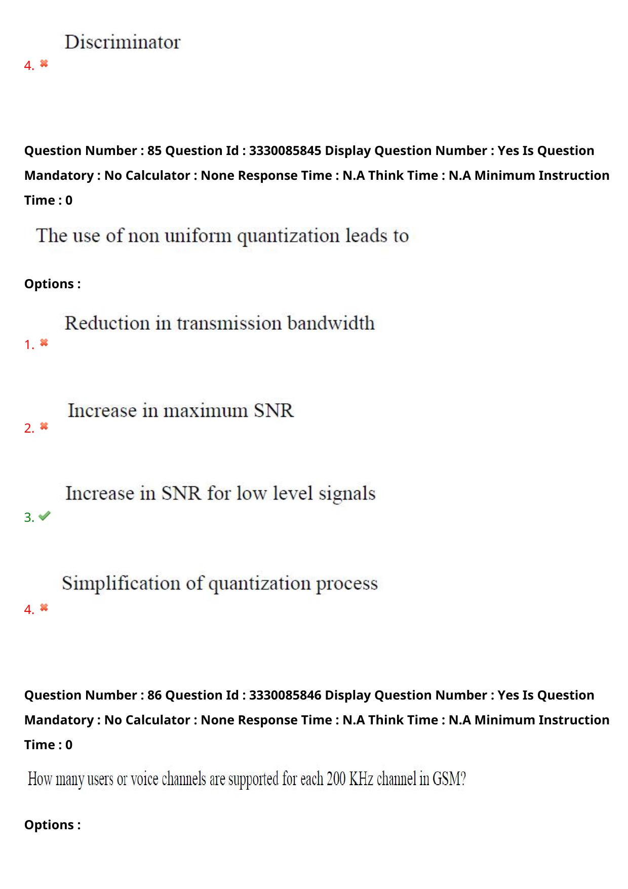 AP PGECET 2024 Electronics And Communication Engineering Question Paper with Preliminary Key - Page 64