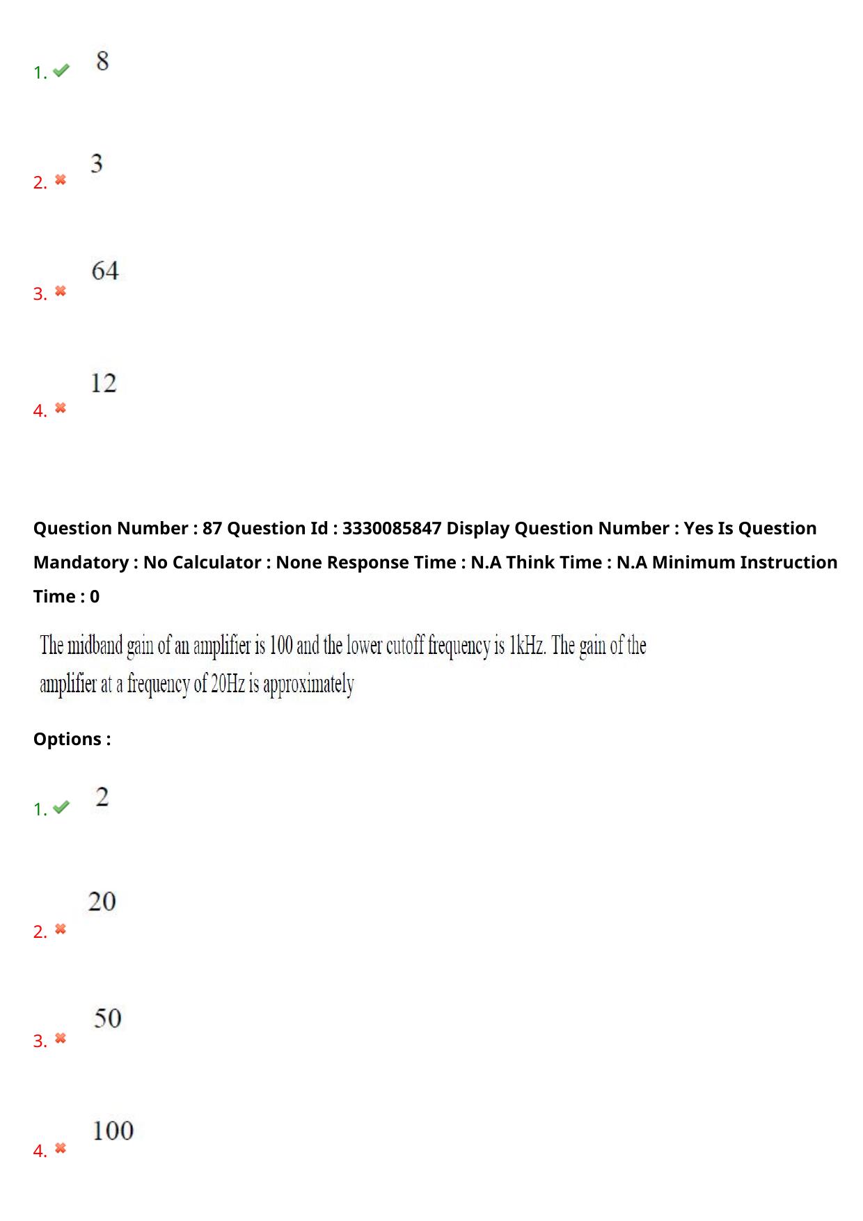 AP PGECET 2024 Electronics And Communication Engineering Question Paper with Preliminary Key - Page 65