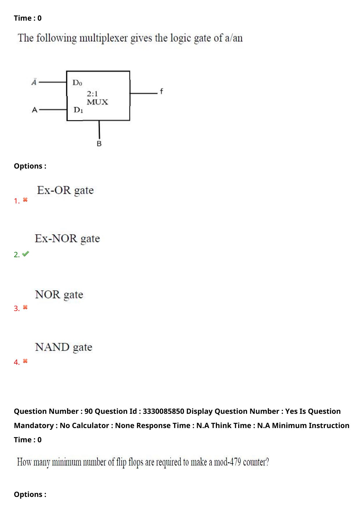AP PGECET 2024 Electronics And Communication Engineering Question Paper with Preliminary Key - Page 67