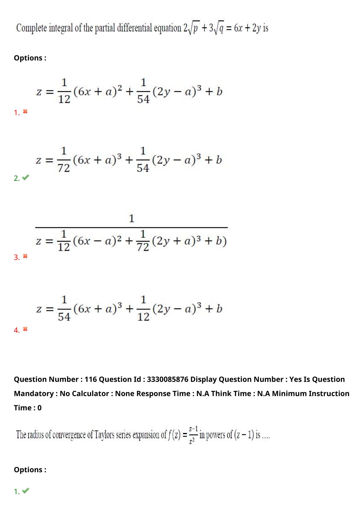 AP PGECET 2024 Electronics And Communication Engineering Question Paper with Preliminary Key - Page 85