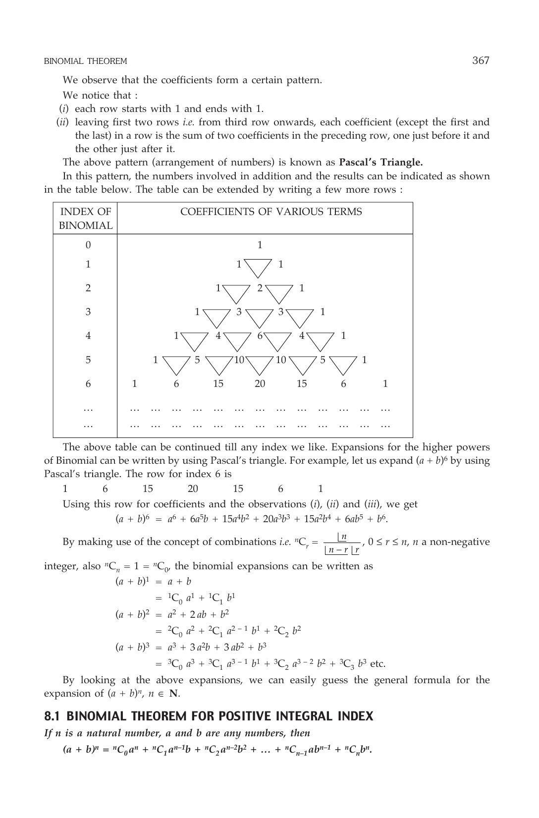 ML Aggarwal Class 11 Solutions: Binomial Theorem - Page 2