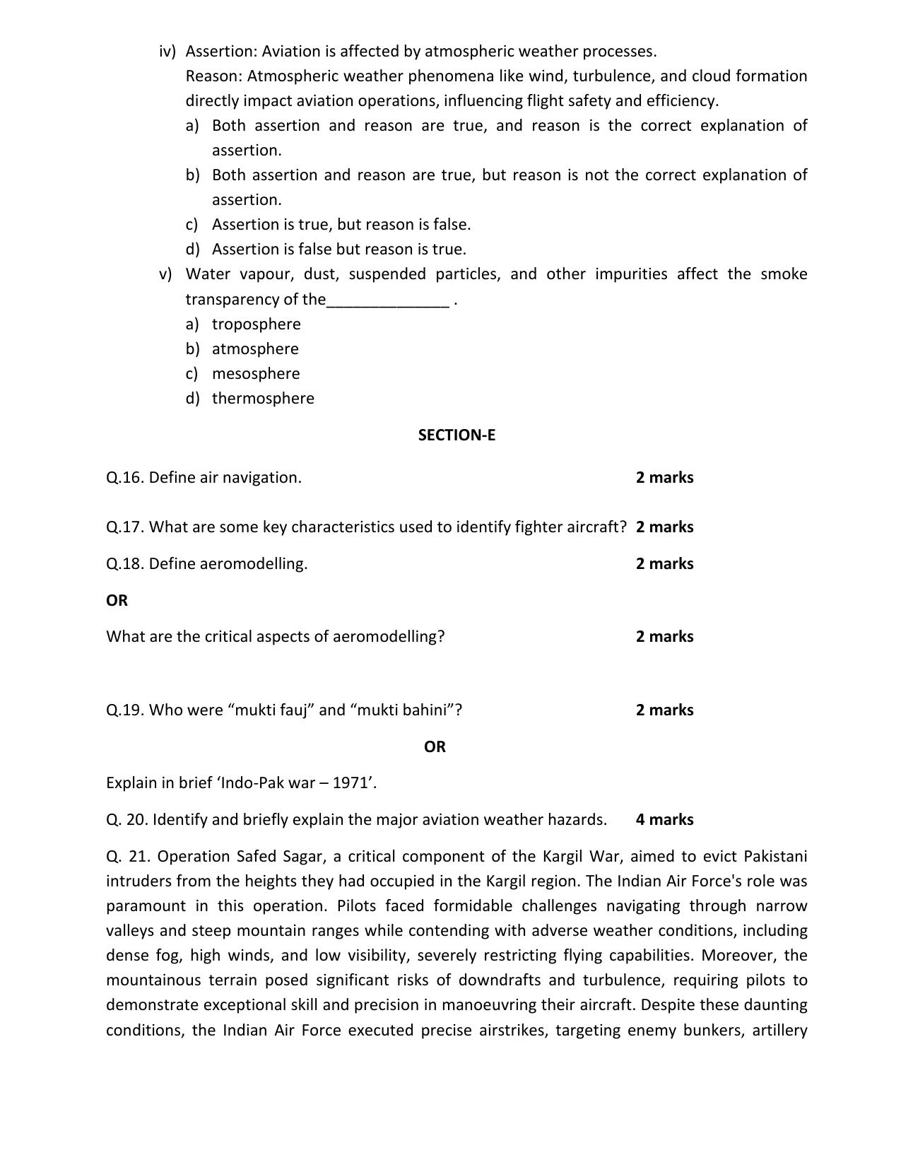 CBSE Class 10 NCC Sample Paper 2025 - Page 10