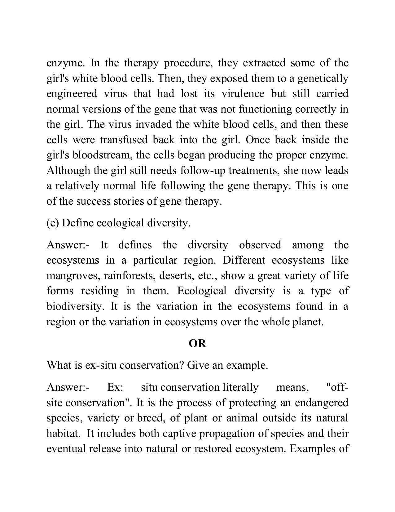West Bengal Board Class 12 Biological Science 2015 Question Paper - Page 4