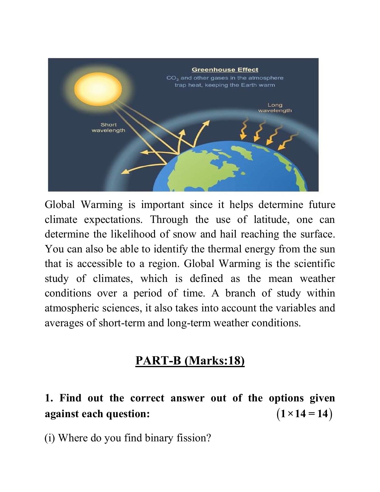 West Bengal Board Class 12 Biological Science 2015 Question Paper - Page 23