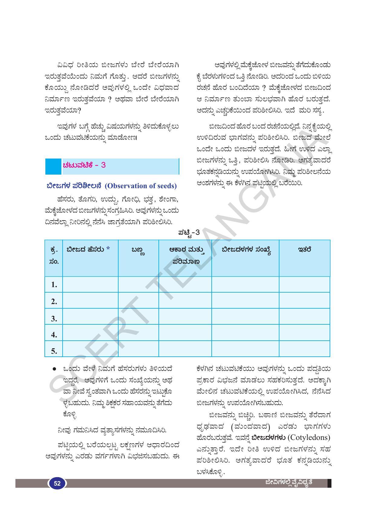 TS SCERT Class 9 Biological Science(Kannada Medium) Text Book - Page 64