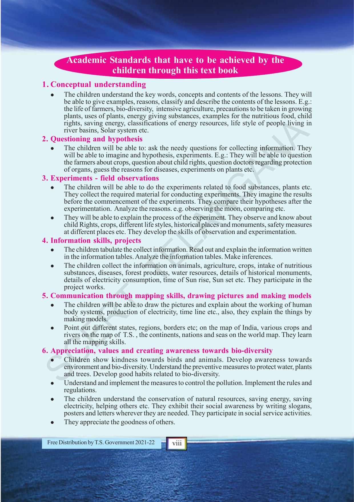 TS SCERT Class 5 Environmental Science (English Medium) Text Book - Page 10