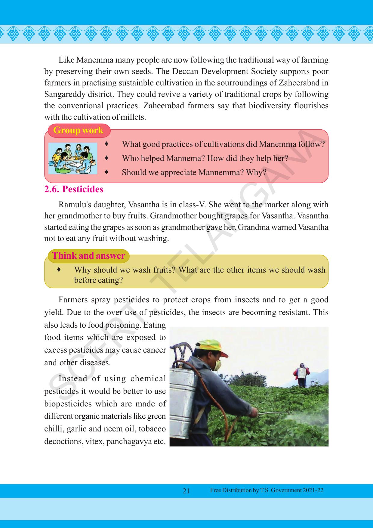 TS SCERT Class 5 Environmental Science (English Medium) Text Book - Page 31