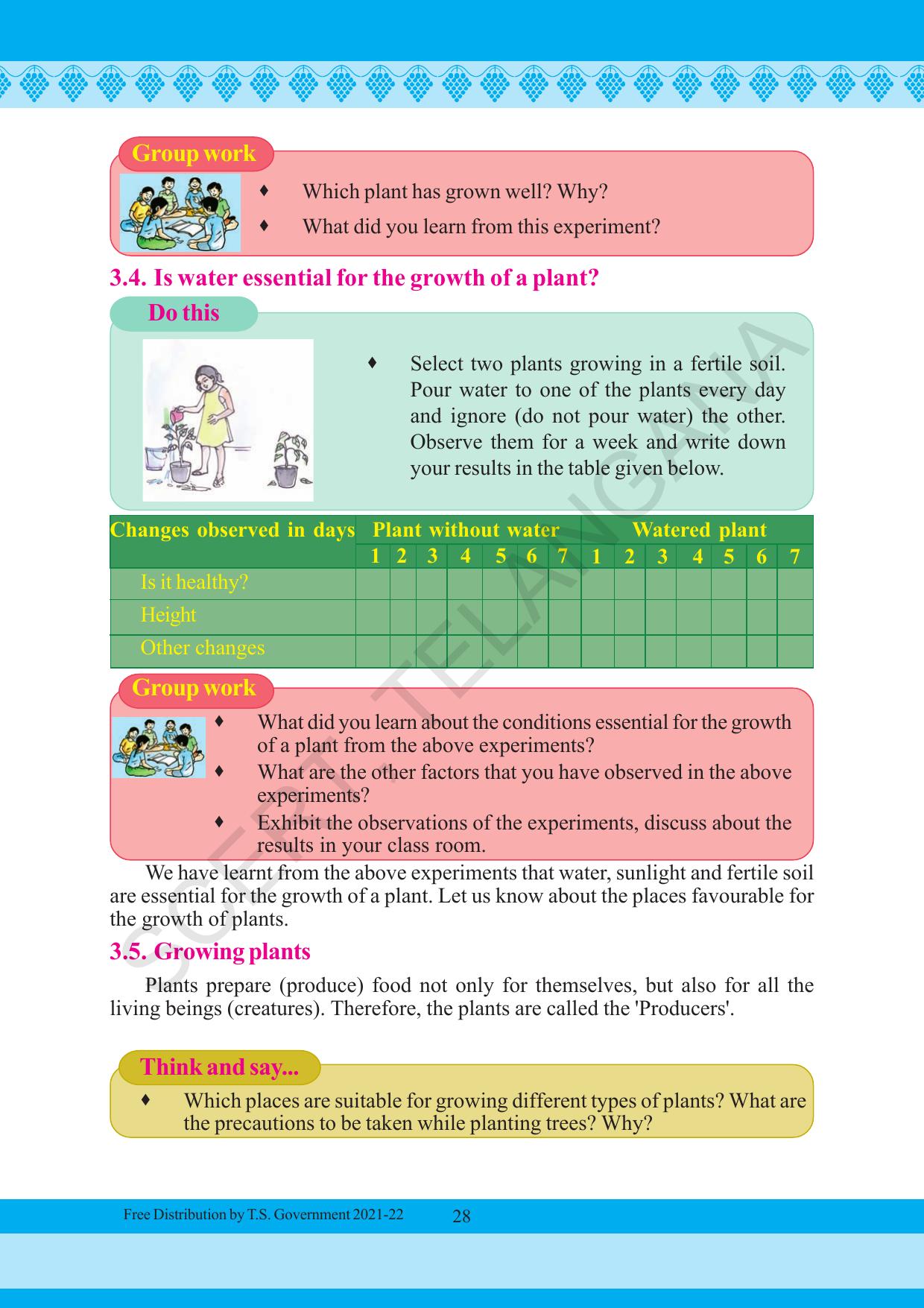 TS SCERT Class 5 Environmental Science (English Medium) Text Book - Page 38