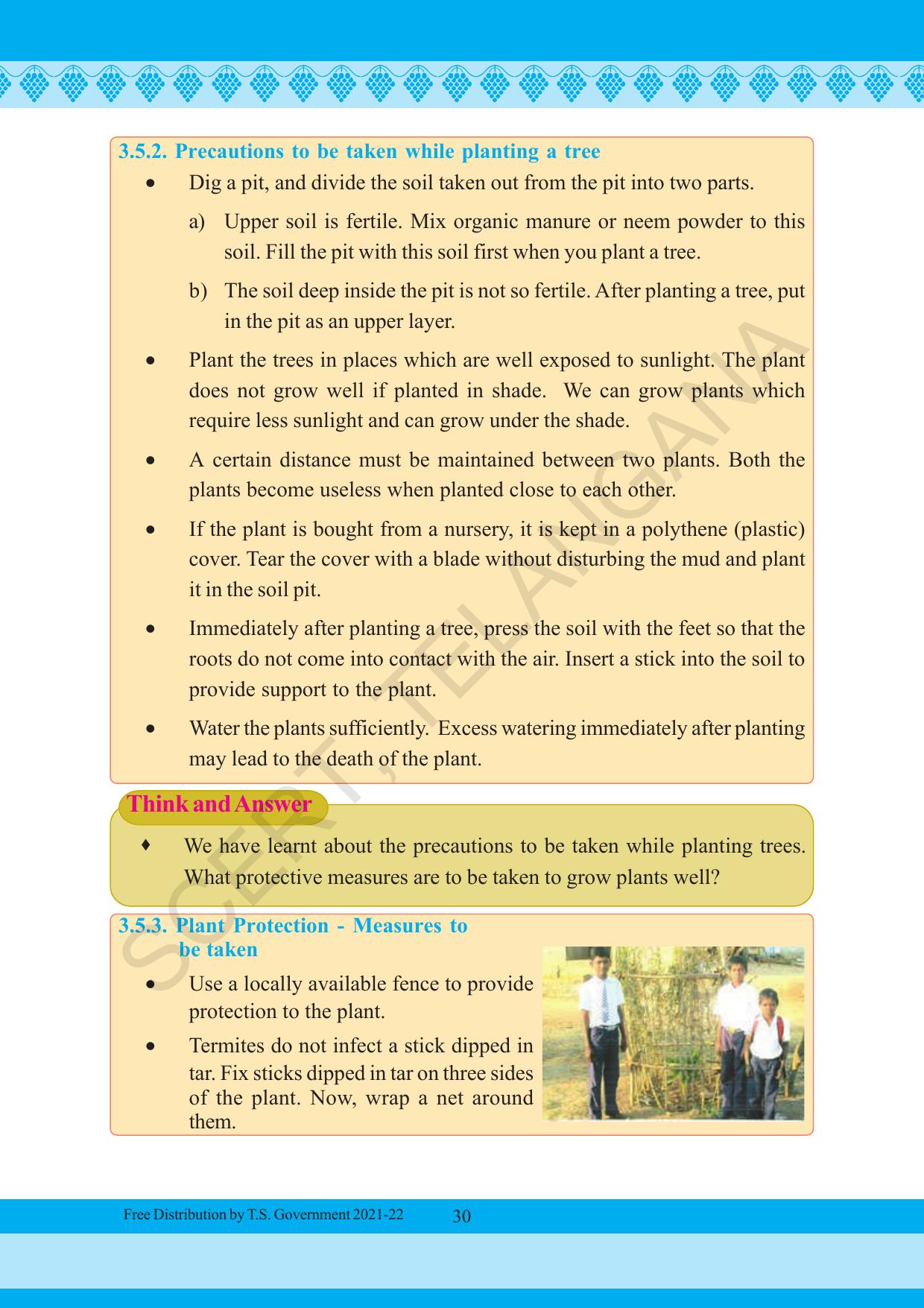 TS SCERT Class 5 Environmental Science (English Medium) Text Book - Page 40